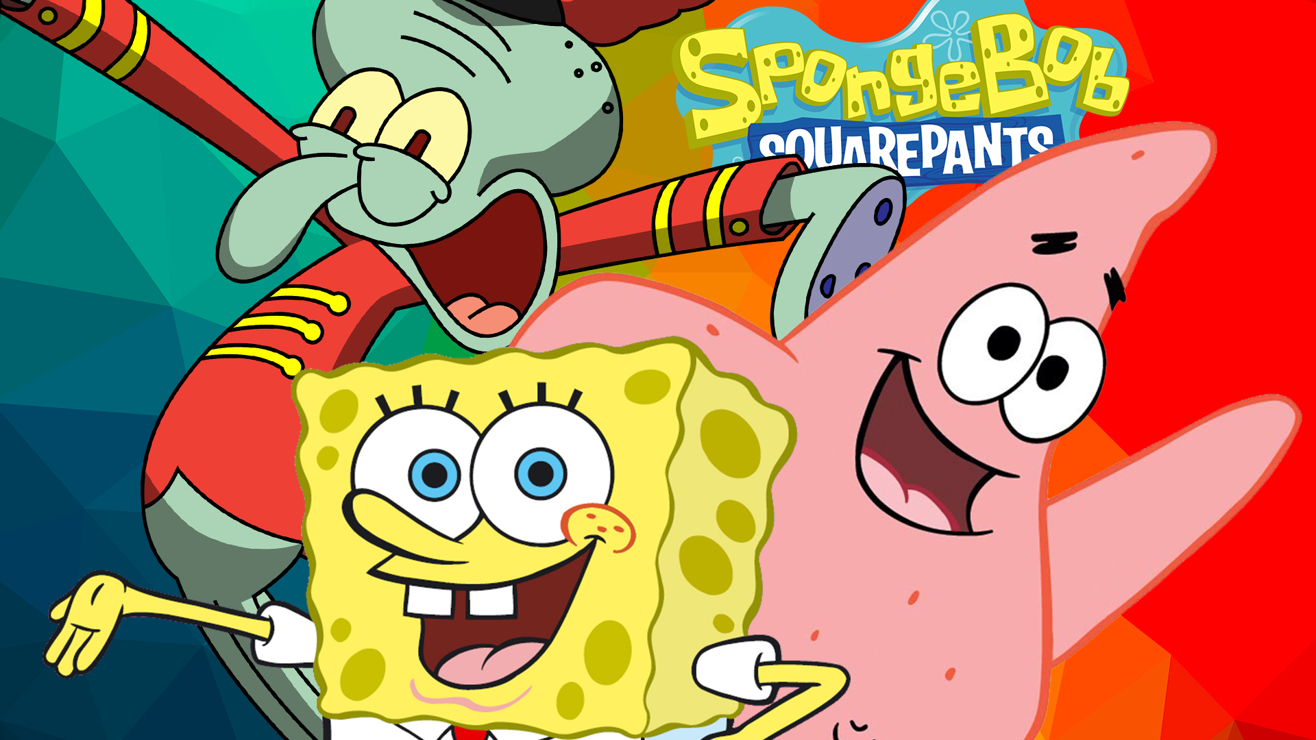 Spongebob Patrick And Squidward Wallpapers