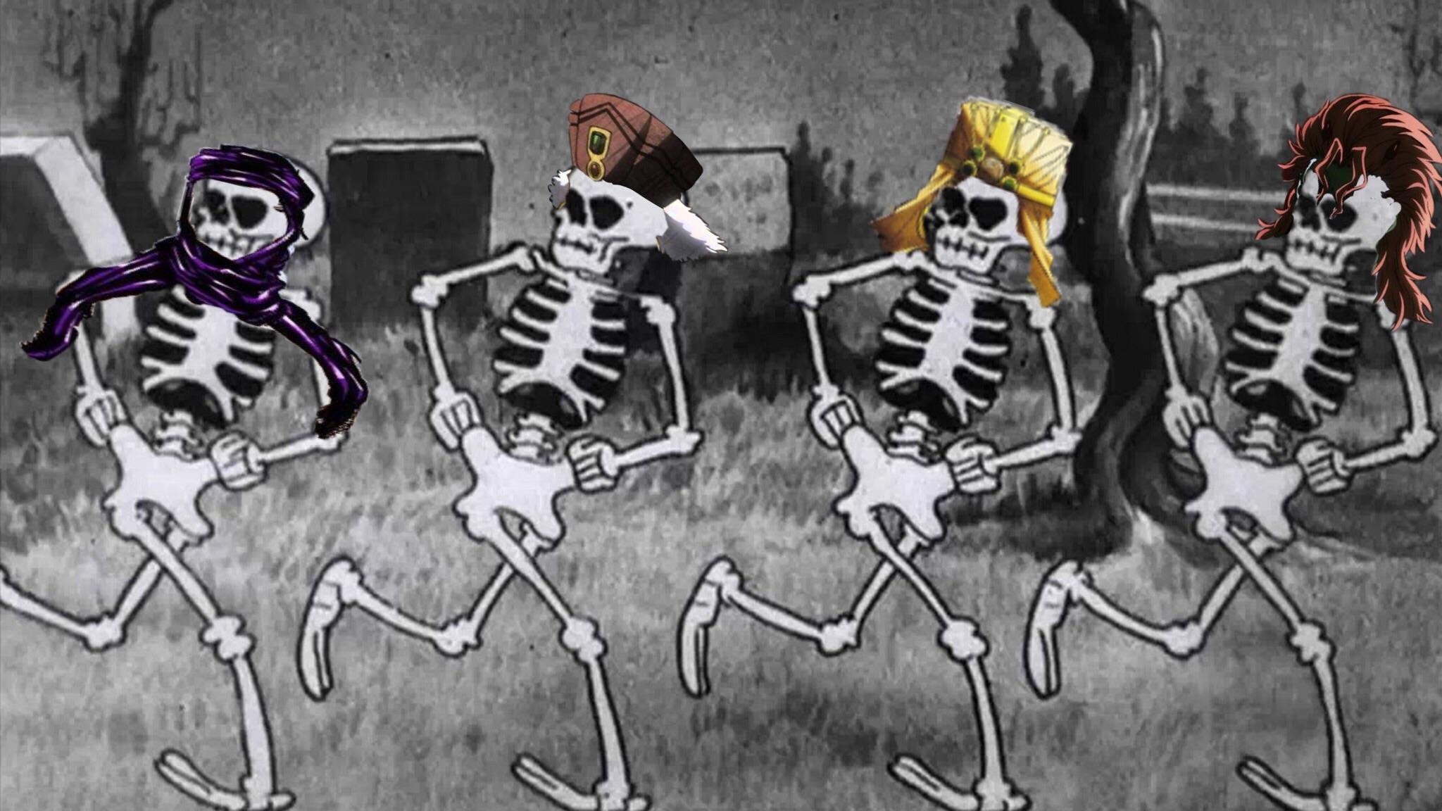 Spooky Scary Skeletons Wallpapers