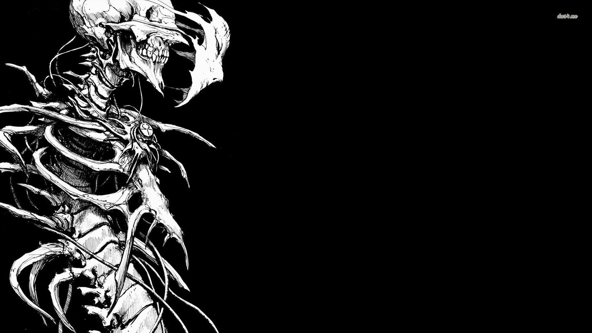 Spooky Scary Skeletons Wallpapers