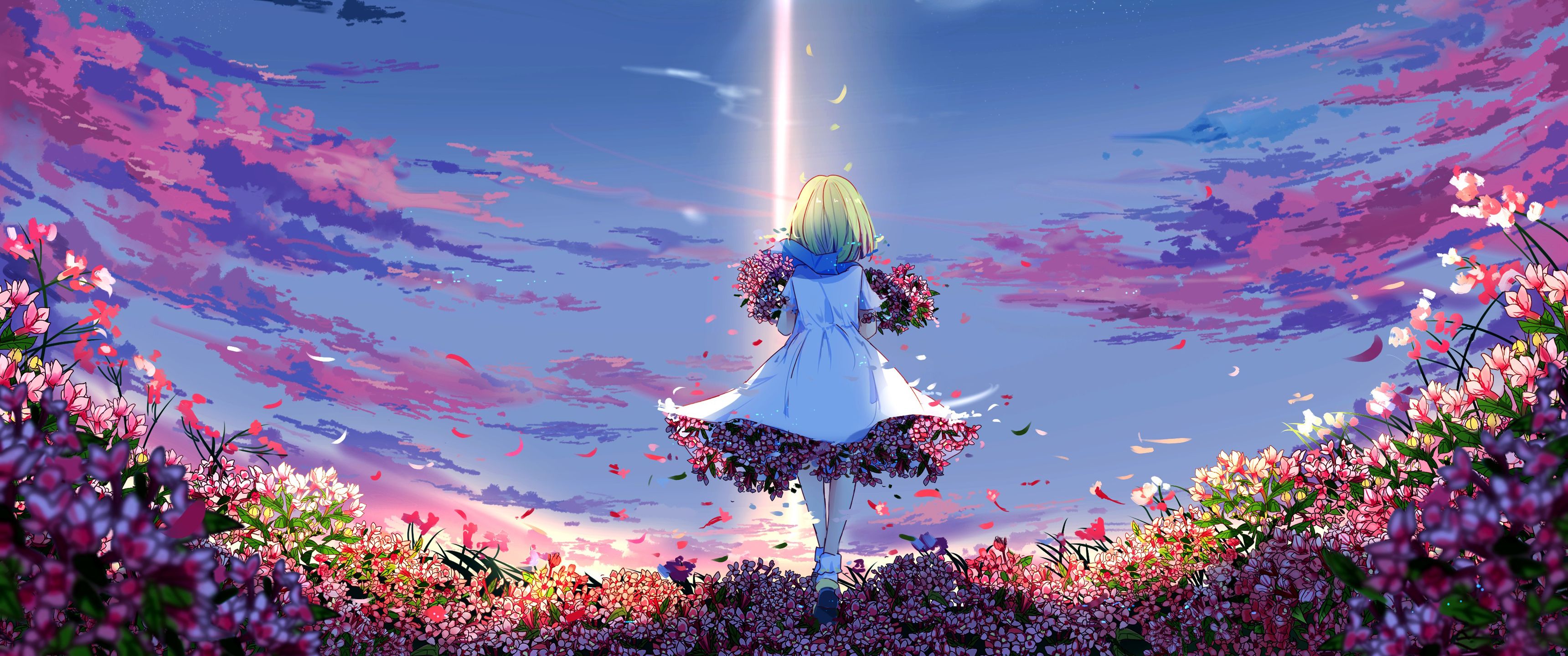 Spring Anime Girl Wallpapers