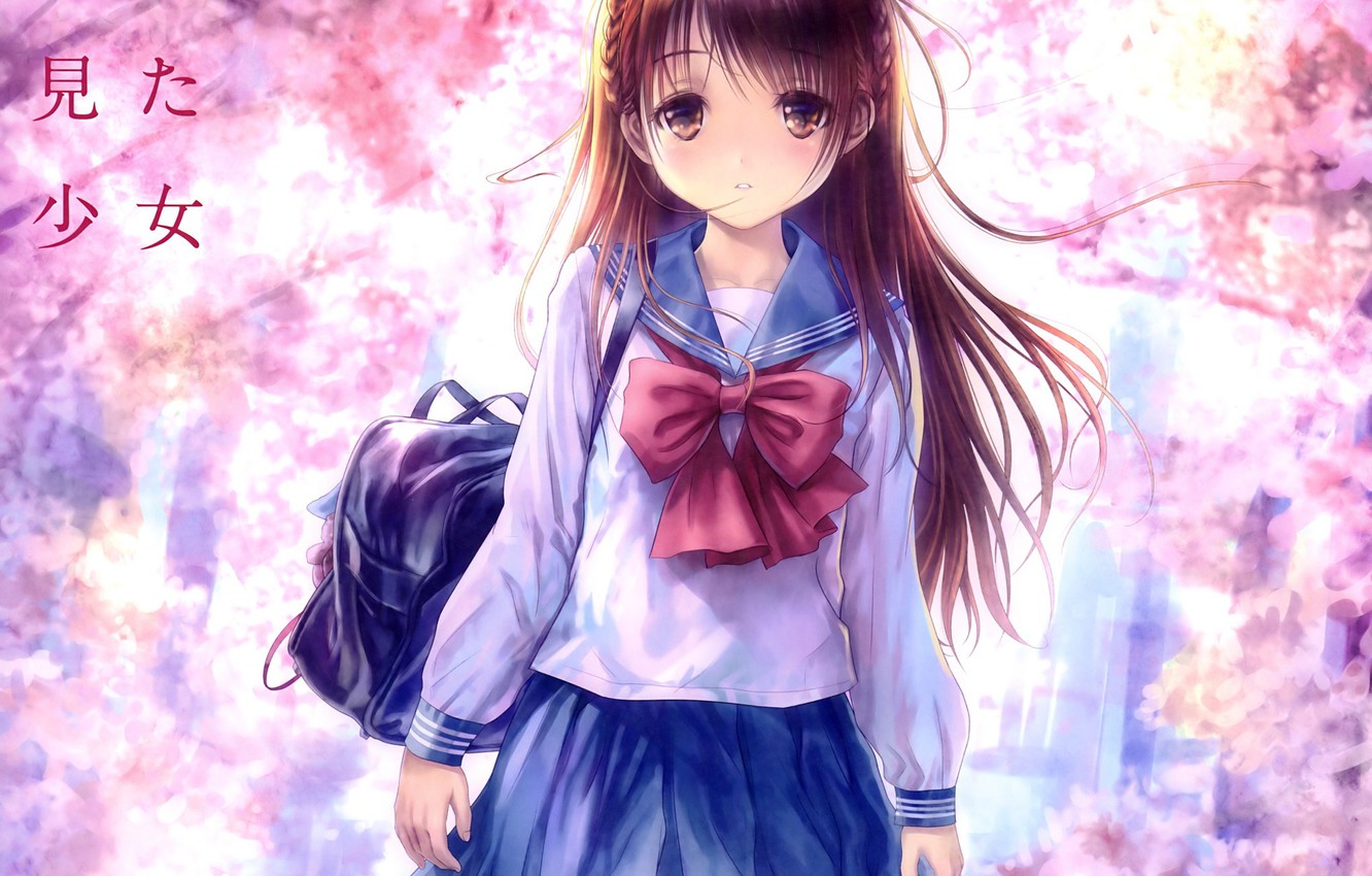 Spring Anime Girl Wallpapers