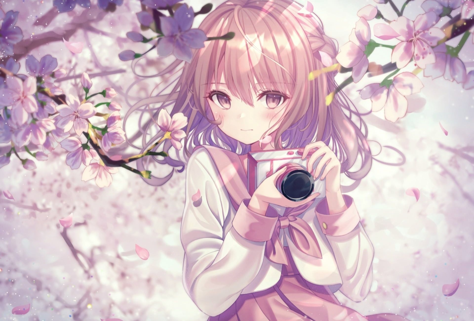 Spring Anime Girl Wallpapers