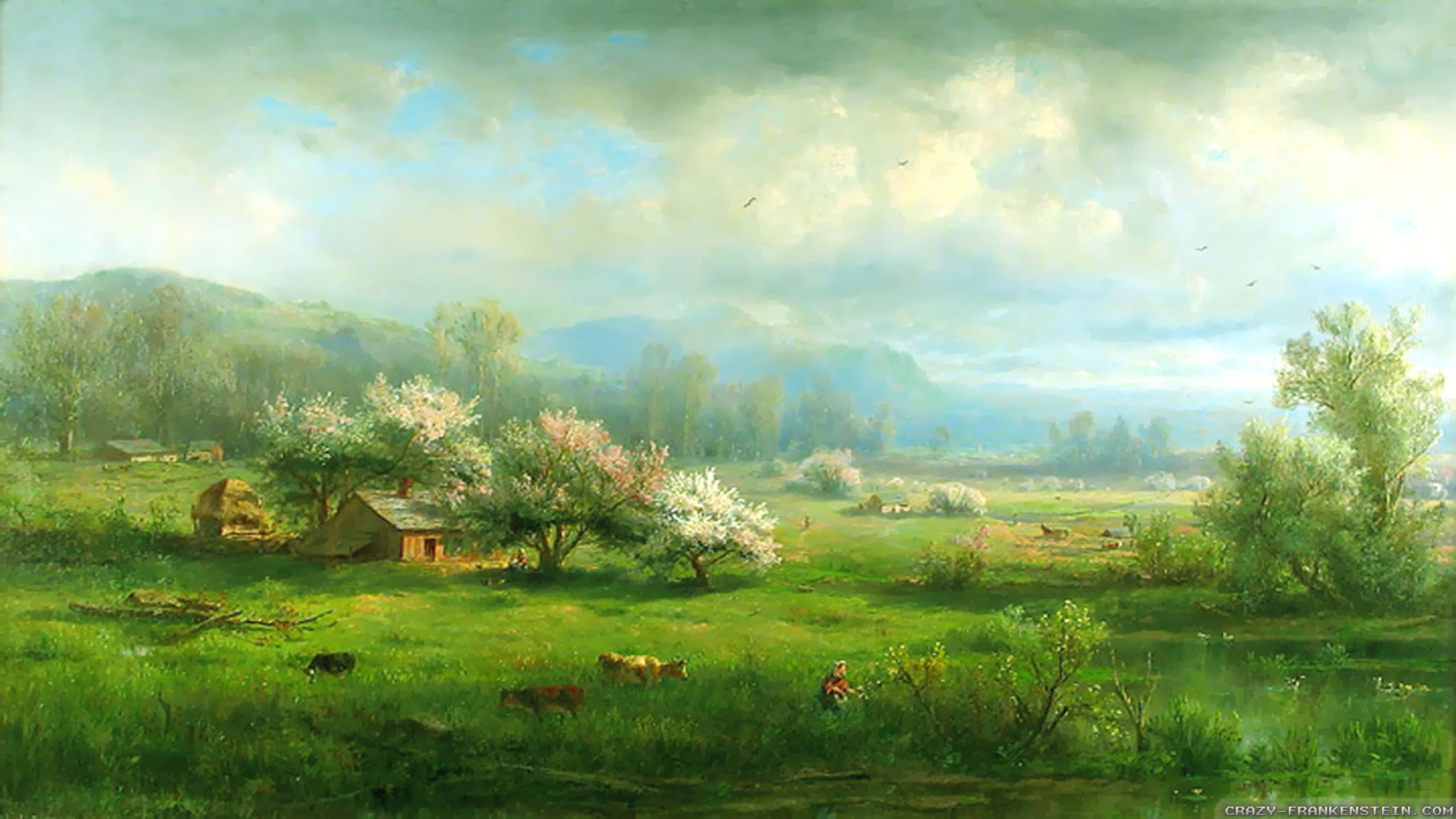 Spring Countryside Wallpapers