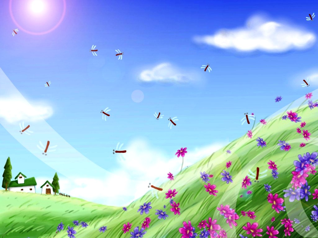 Spring Cartoon Wallpapers