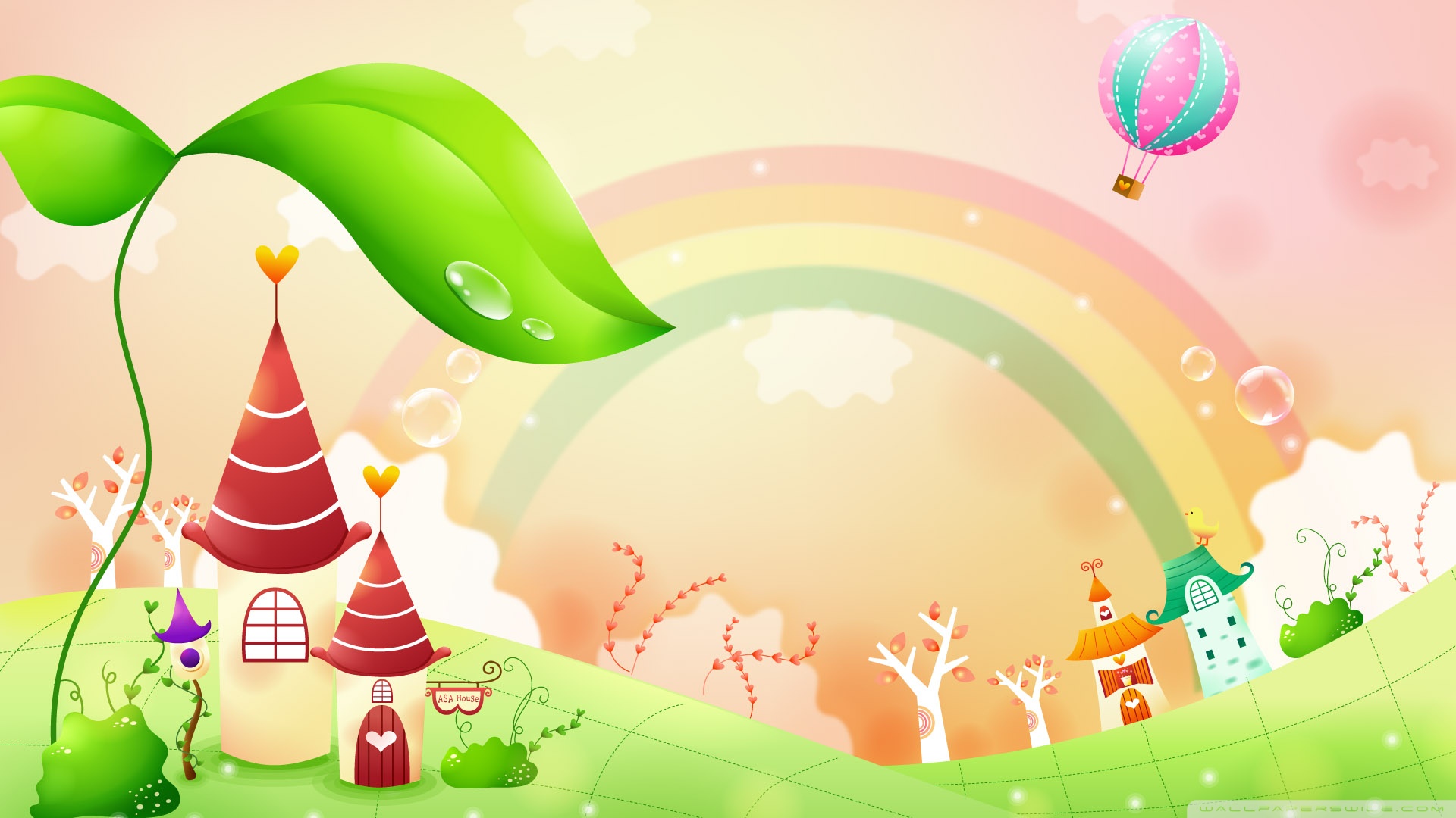 Spring Cartoon Wallpapers