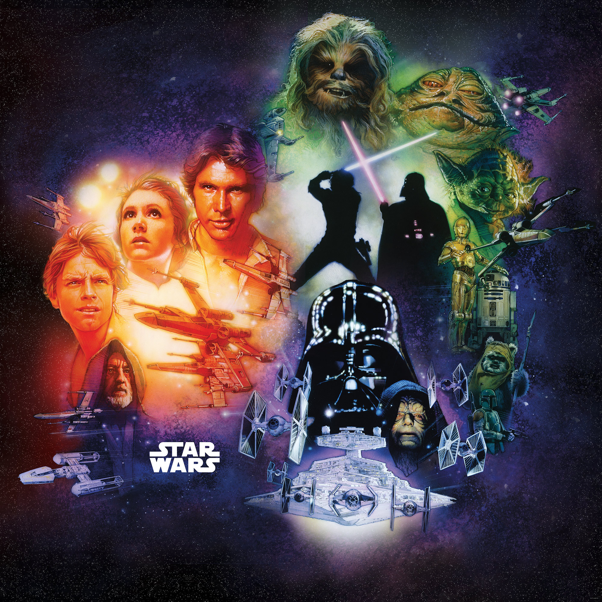 Star Wars Collage Wallpapers