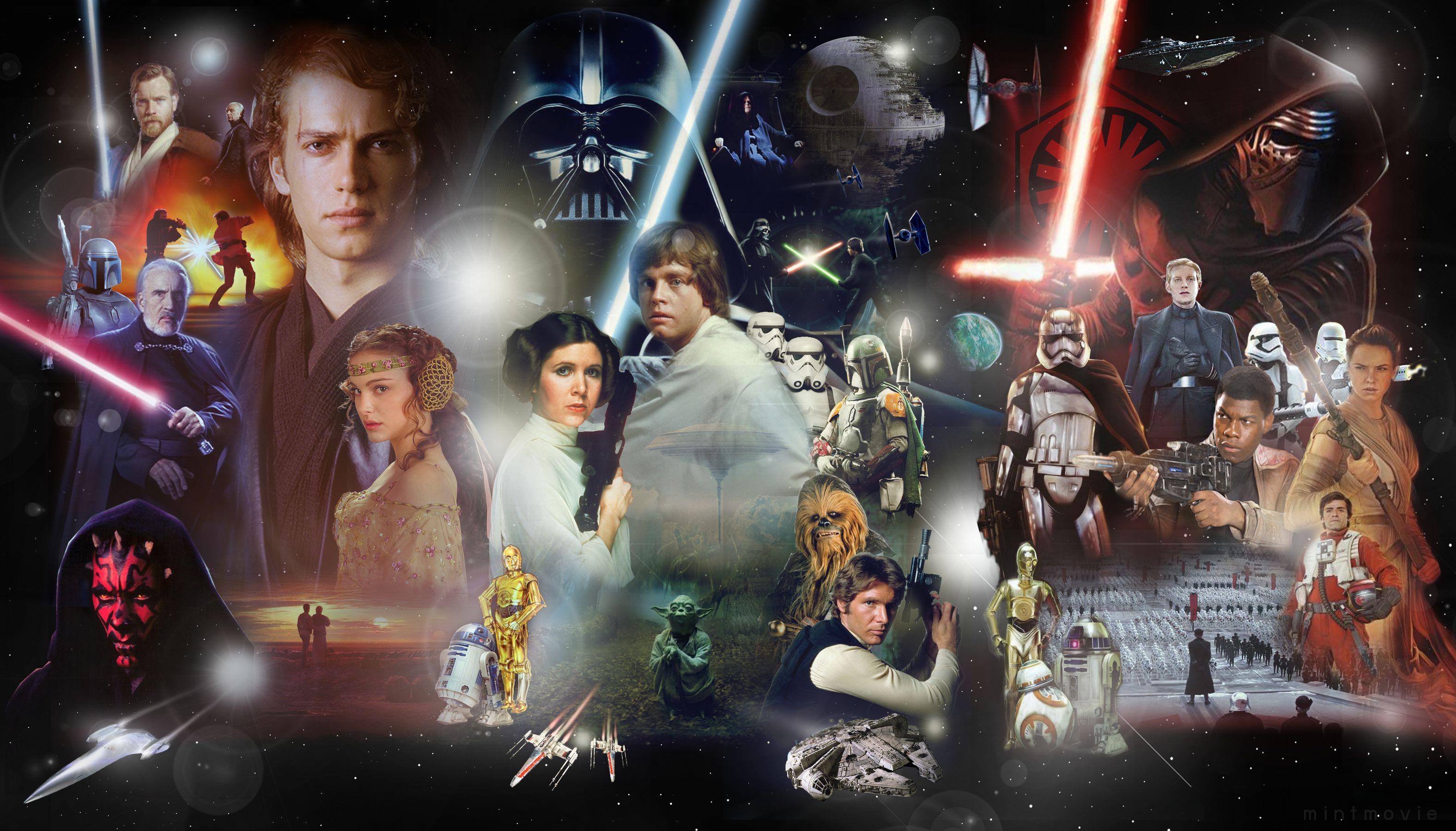 Star Wars Collage Wallpapers