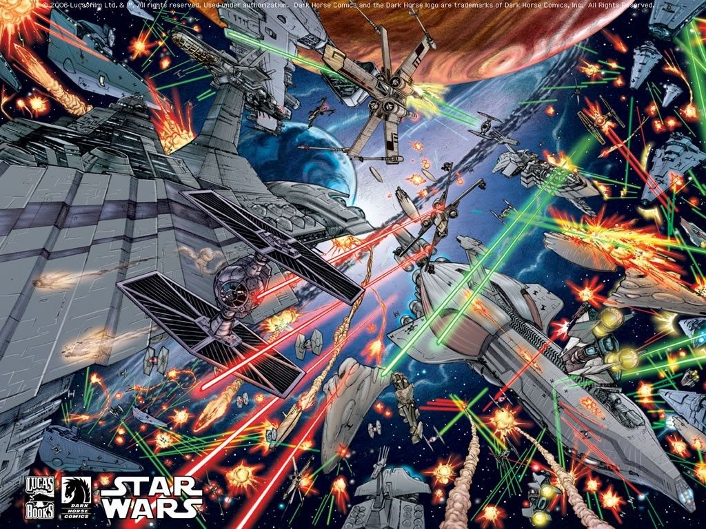 Star Wars Space Battle Wallpapers