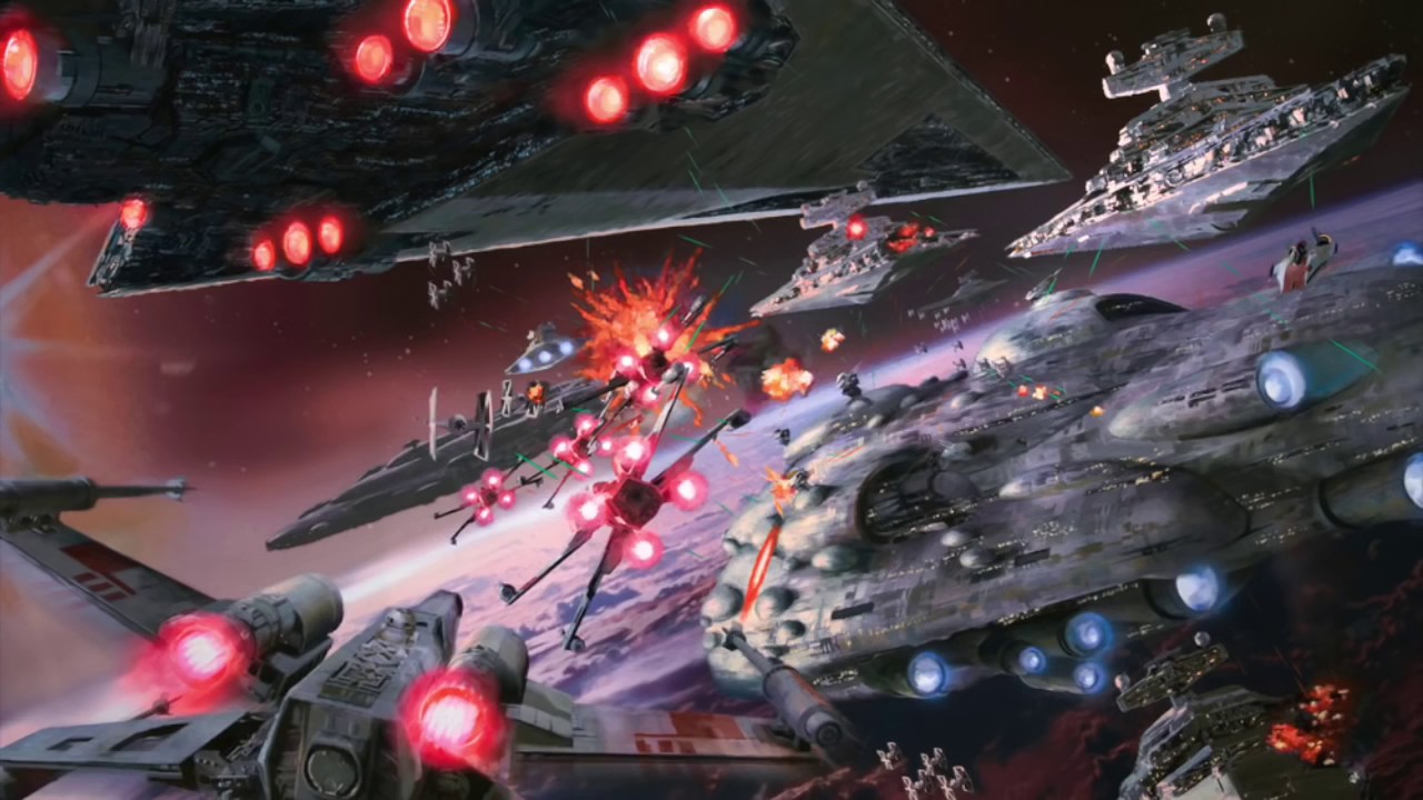 Star Wars Space Battle Wallpapers