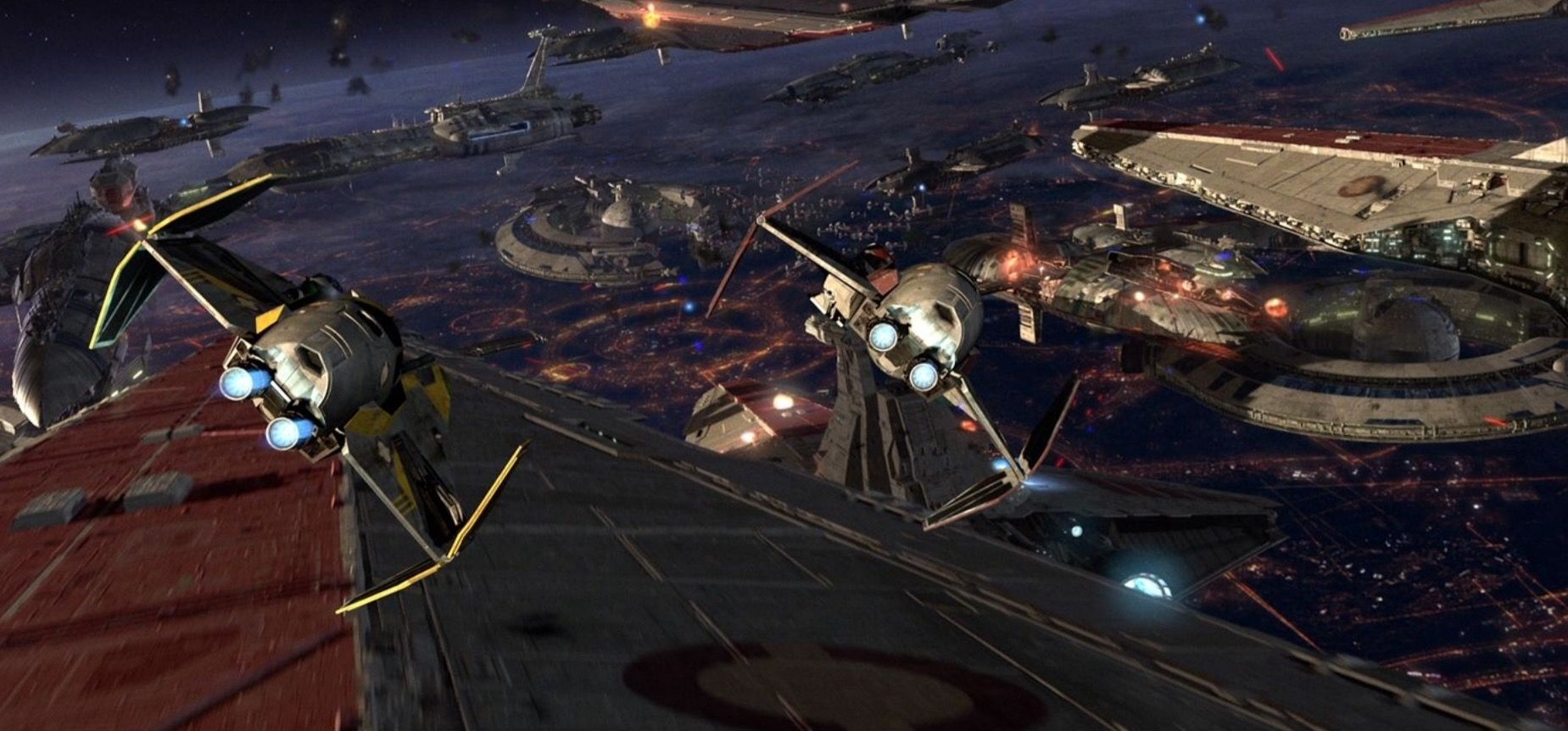 Star Wars Space Battle Wallpapers