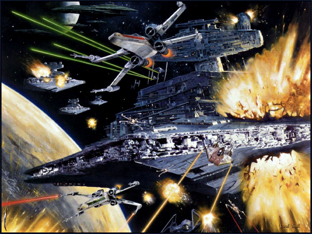 Star Wars Space Battle Wallpapers