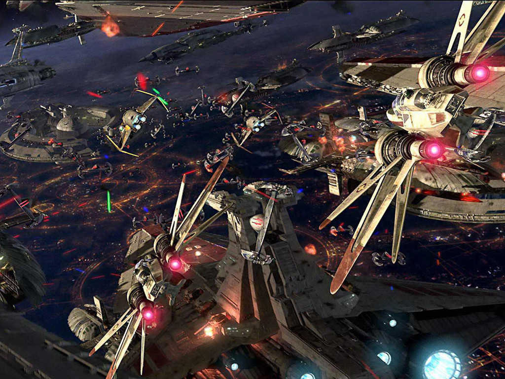 Star Wars Space Battle Wallpapers