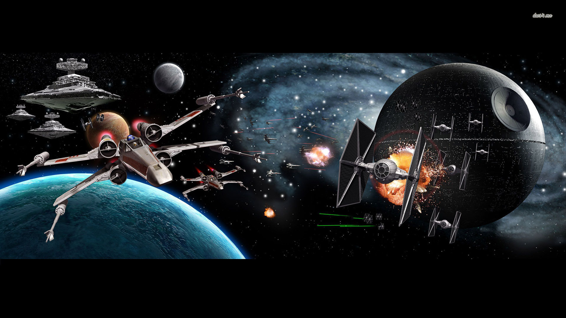 Star Wars Space Battle Wallpapers