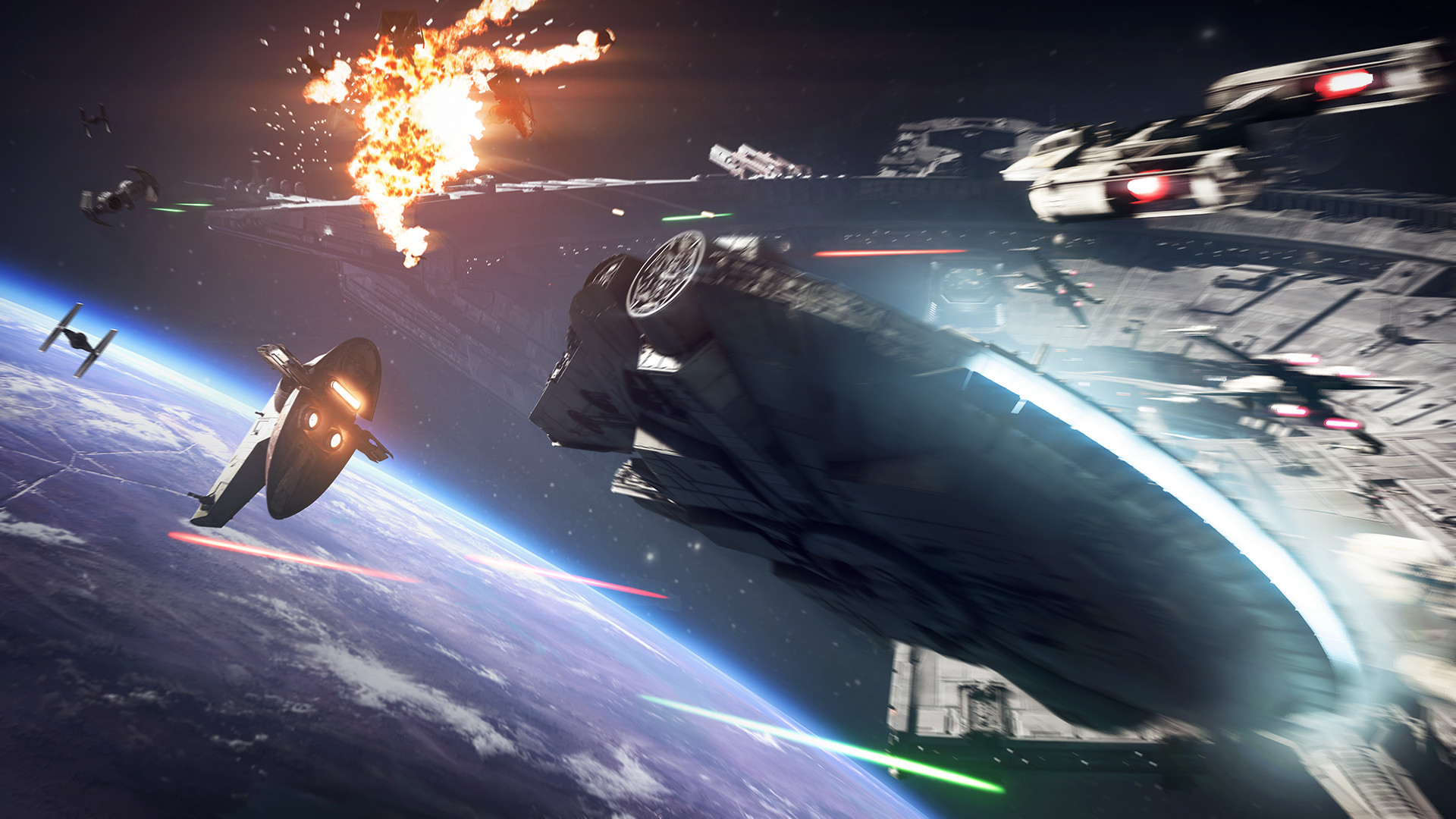 Star Wars Space Battle Wallpapers