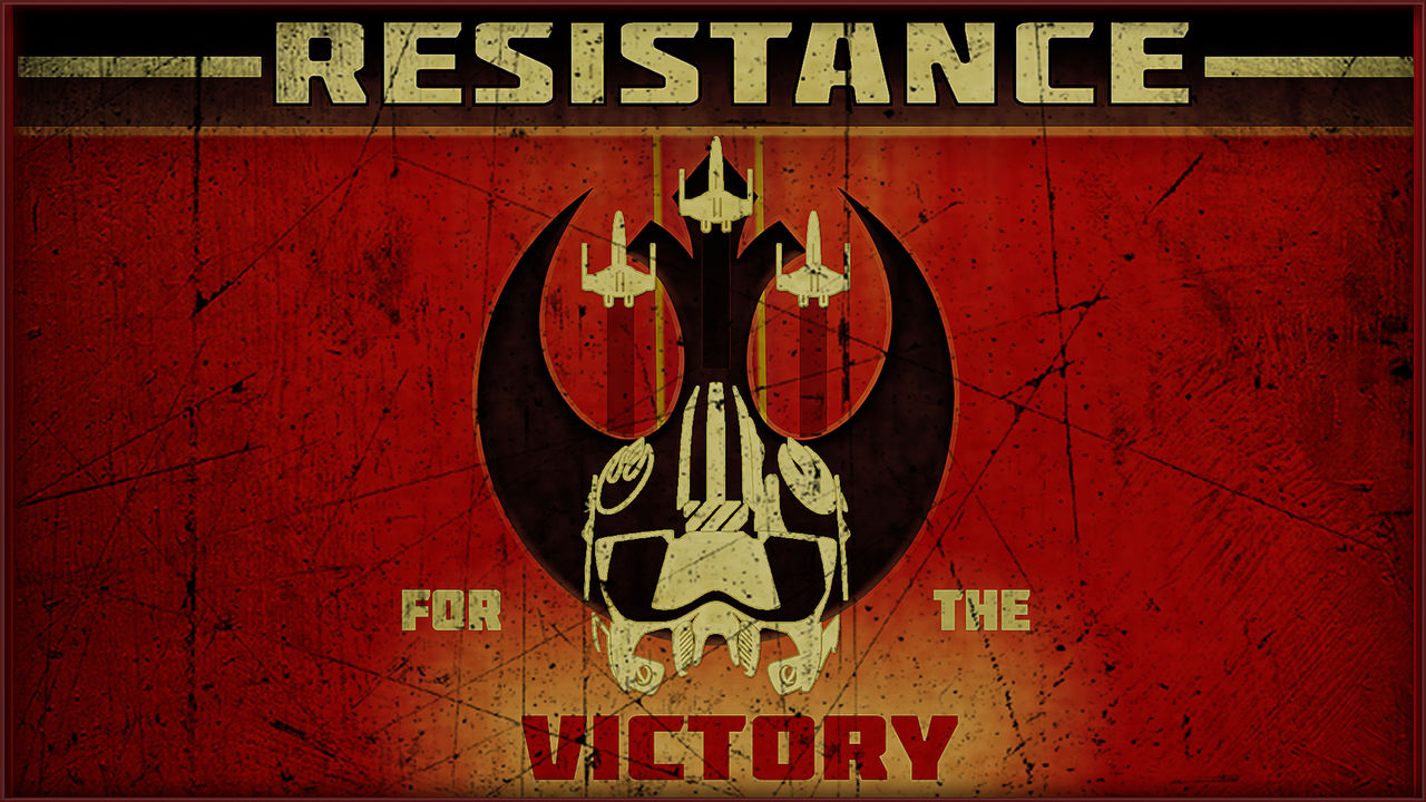 Star Wars The Resistance Logo Wallpapers