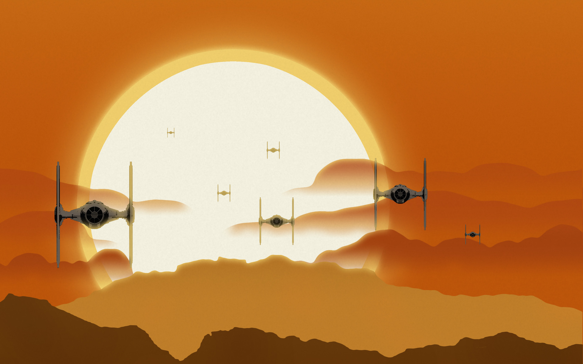 Star Wars Vector Wallpapers