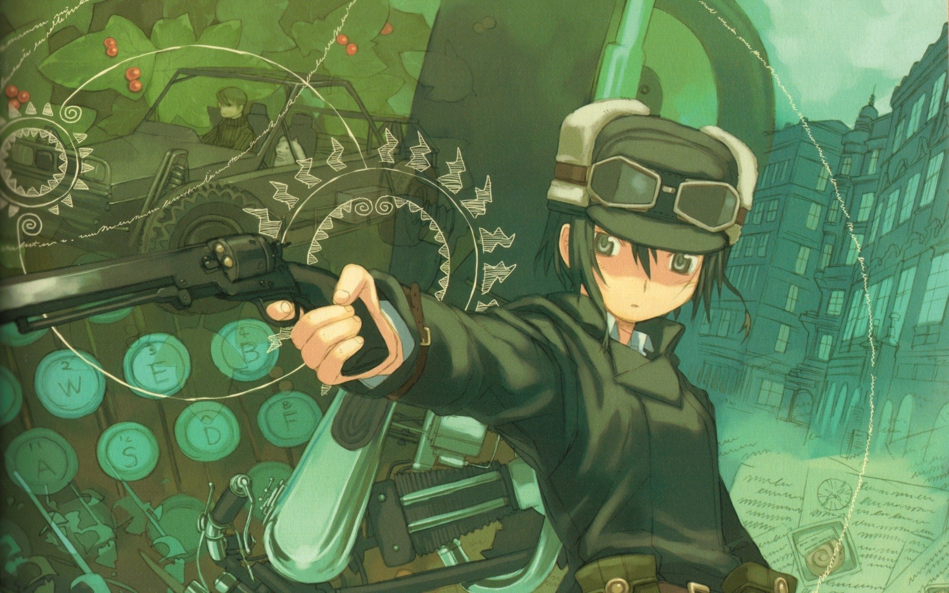 Steampunk Anime Art Wallpapers