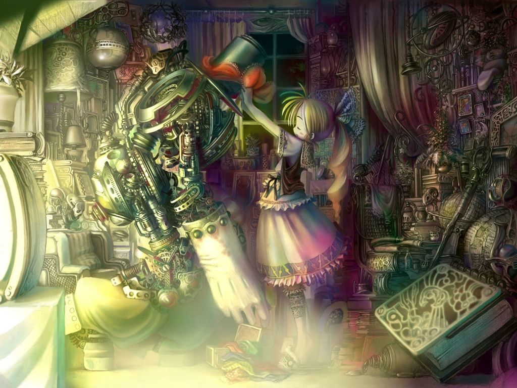 Steampunk Anime Art Wallpapers