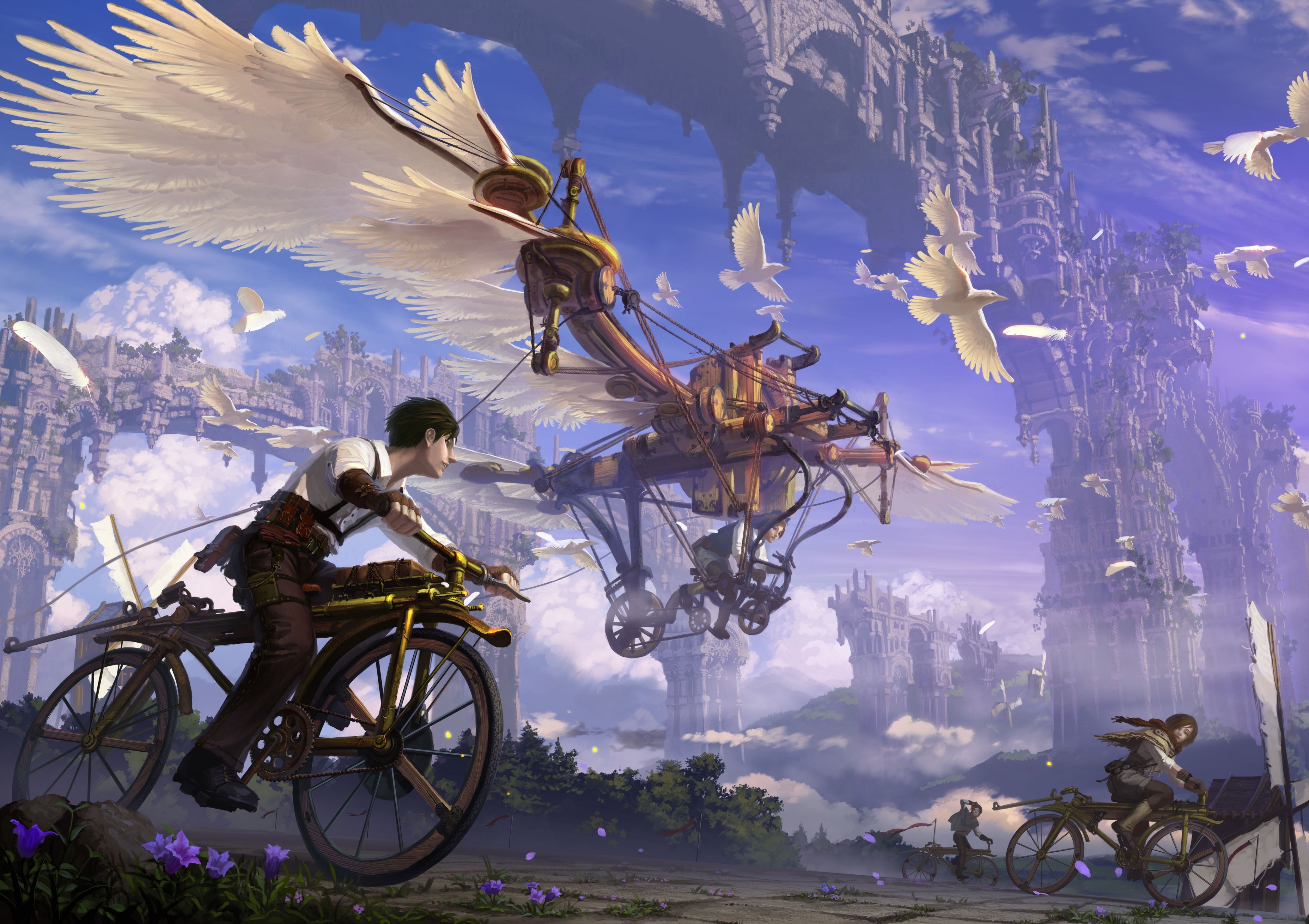 Steampunk Anime Art Wallpapers