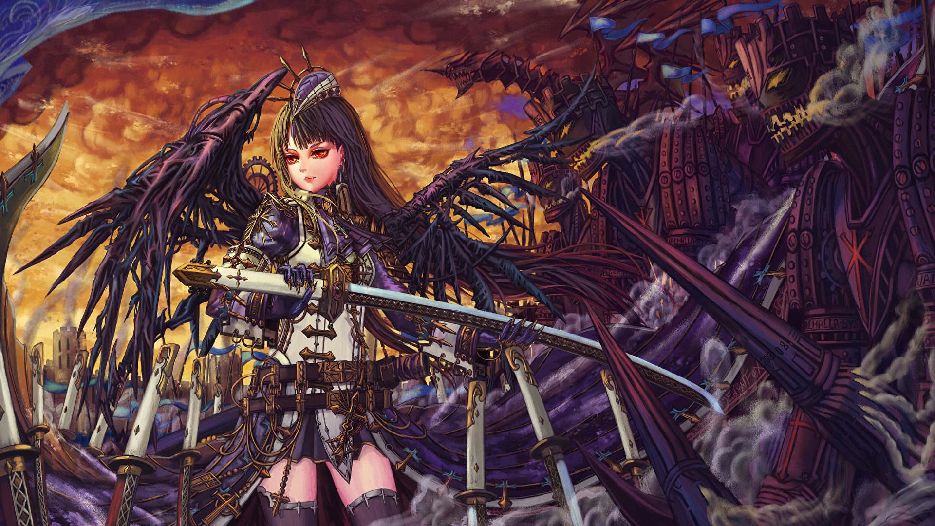 Steampunk Anime Art Wallpapers