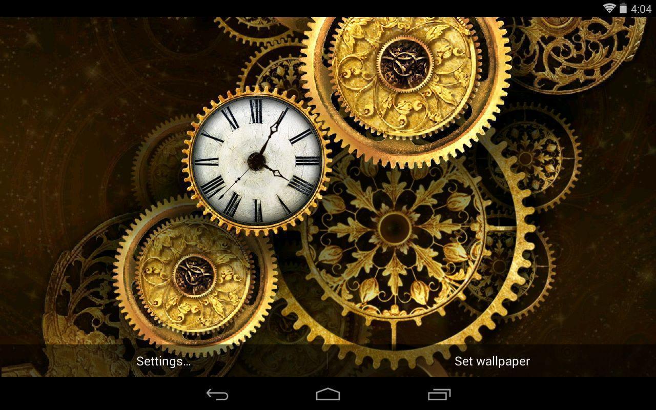 Steampunk Clock Wallpapers