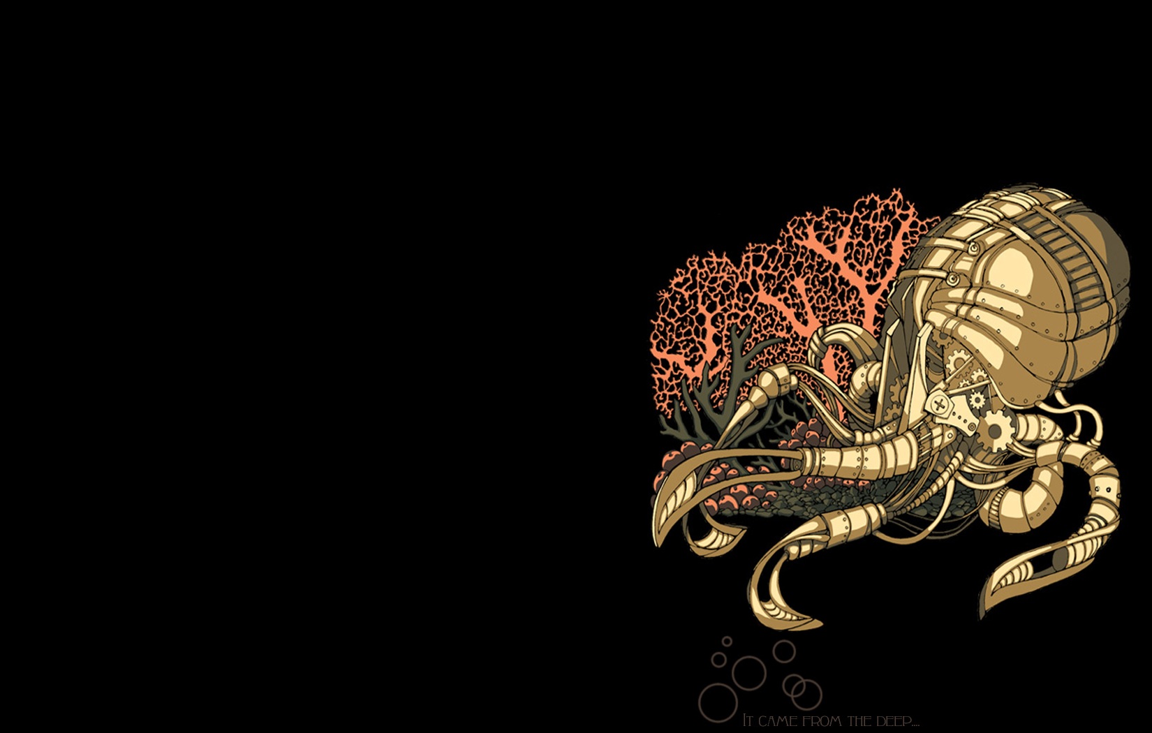 Steampunk Kraken Wallpapers