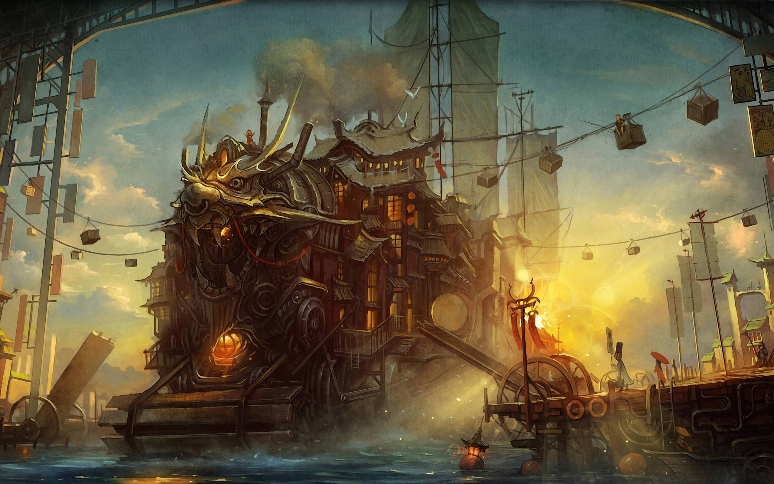 Steampunk Kraken Wallpapers