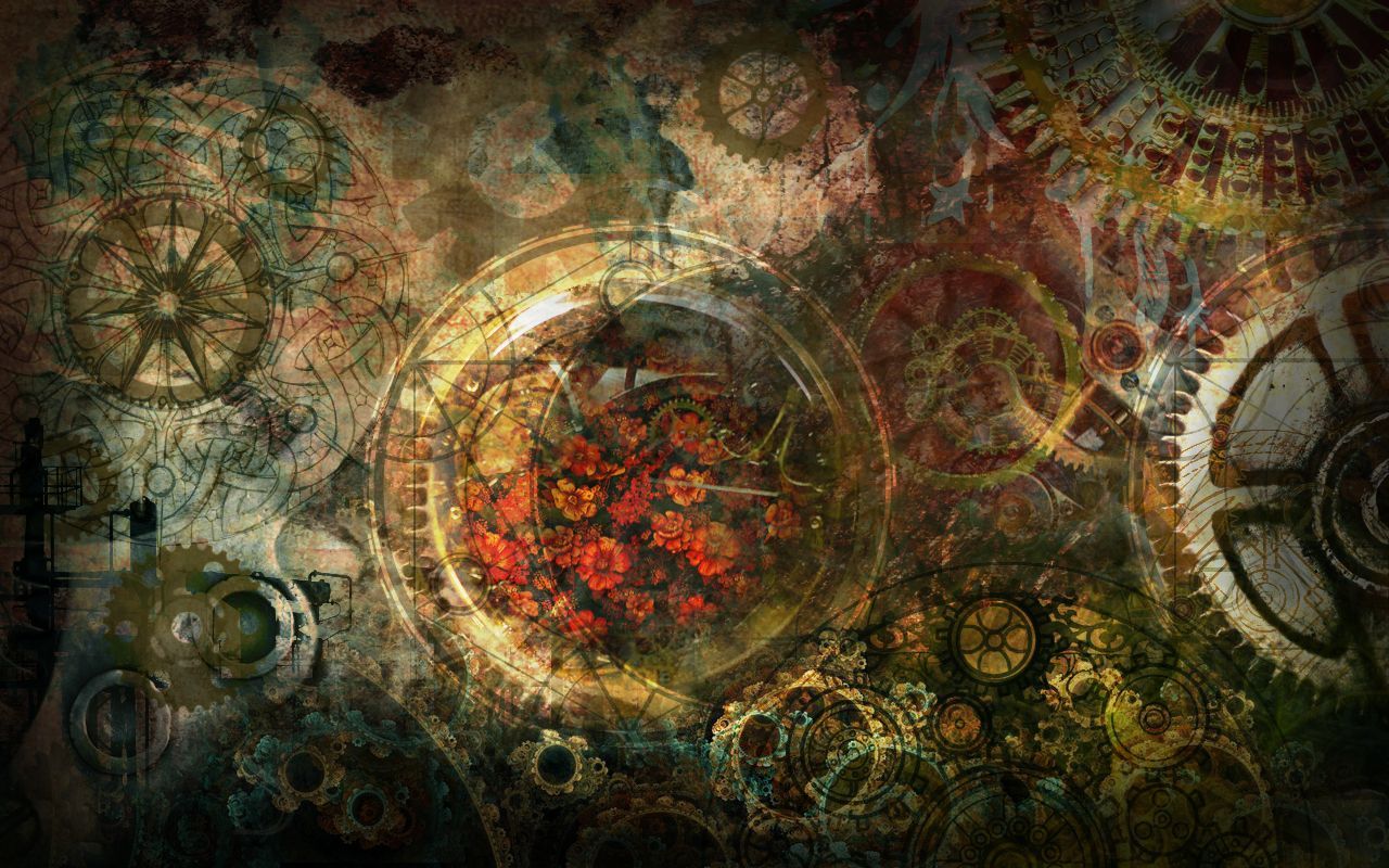 Steampunk Map Wallpapers