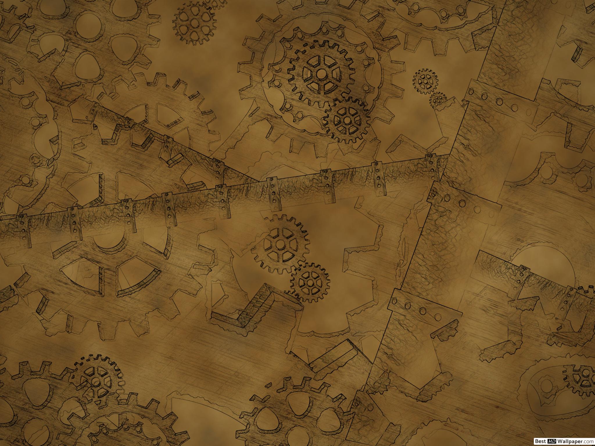 Steampunk Map Wallpapers