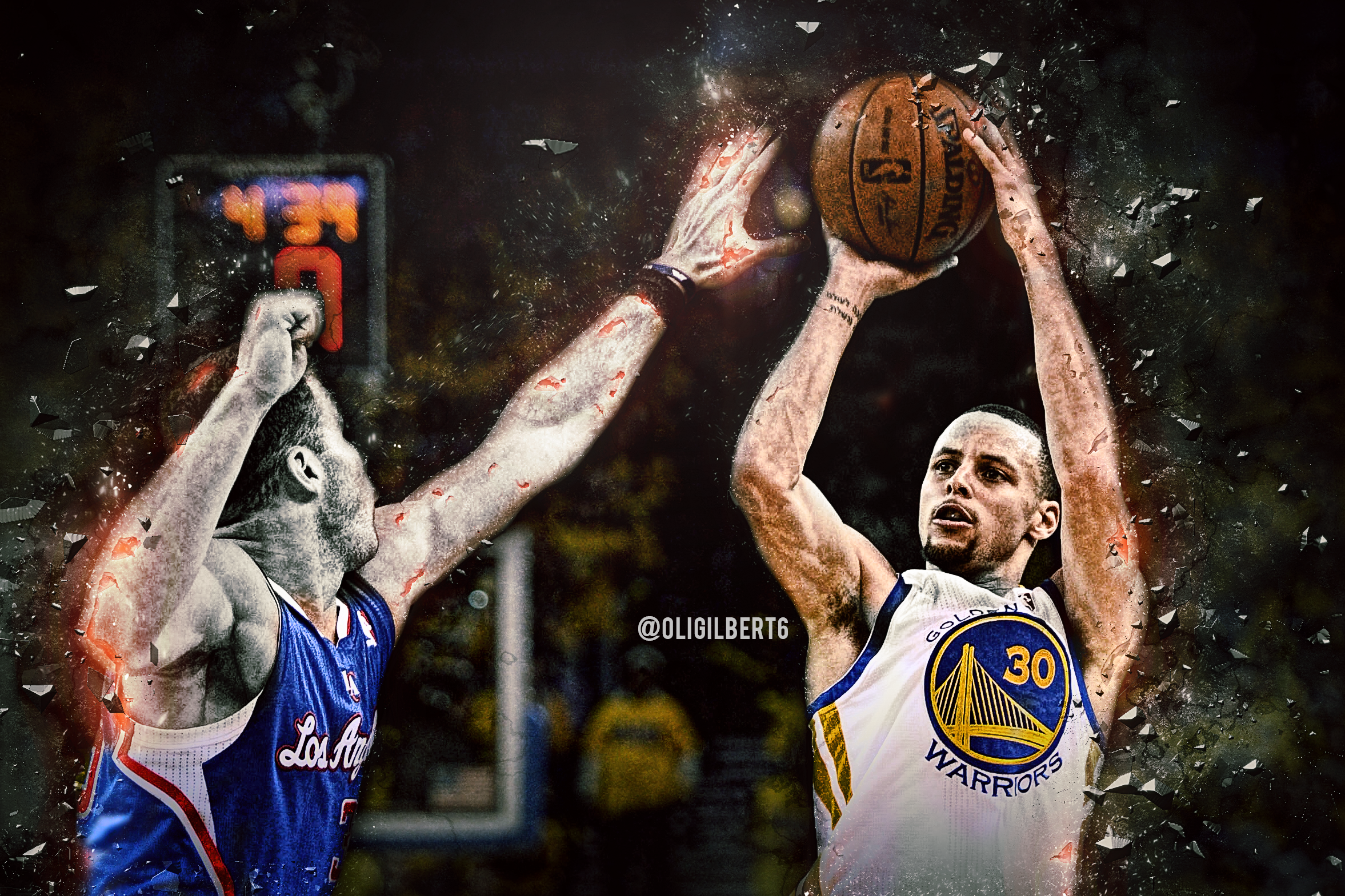 Stephen Curry Shooting Wallpapers