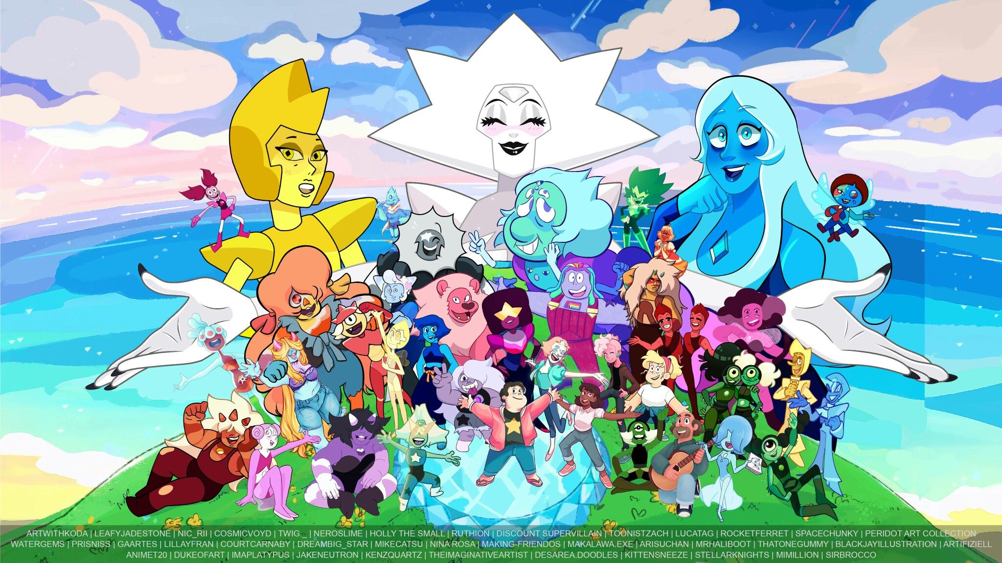 Steven Universe Characters Wallpapers