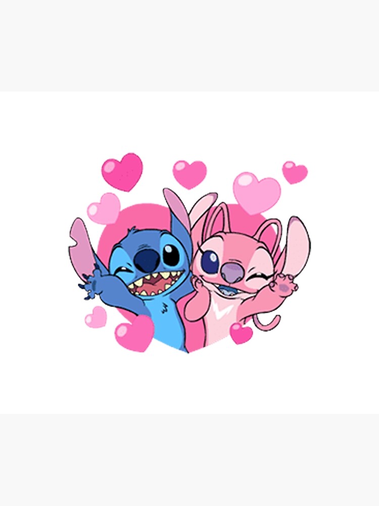 Stitch And Angel Couple Wallpapers