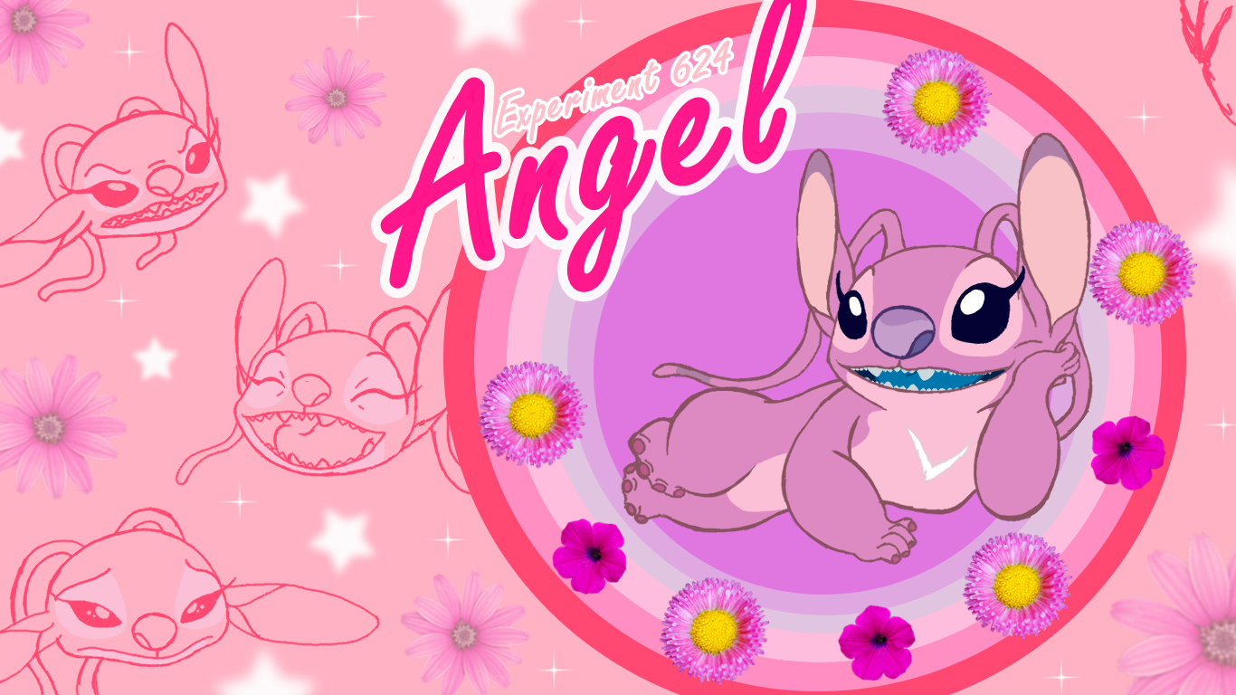 Stitch And Angel Wallpapers