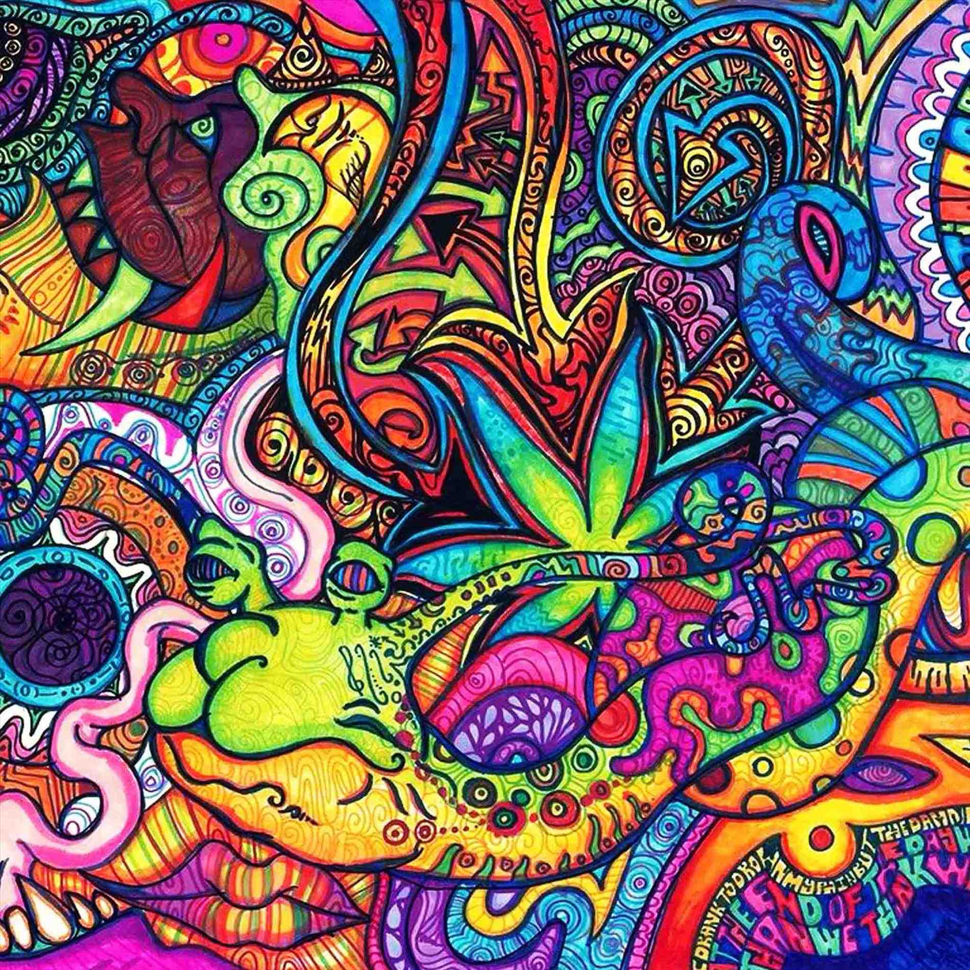 Stoner Trippy Mushroom Wallpapers