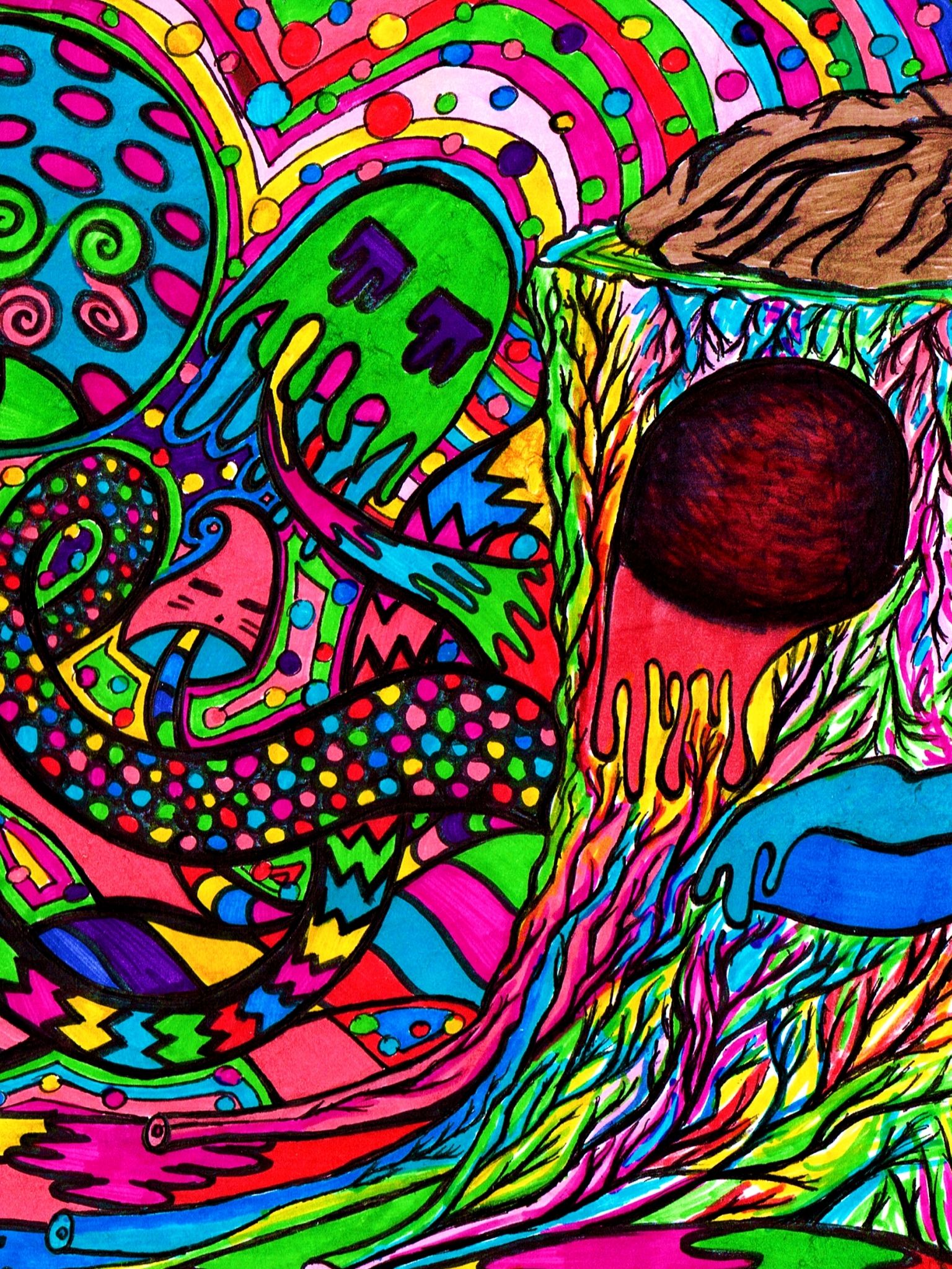 Stoner Trippy Mushroom Wallpapers