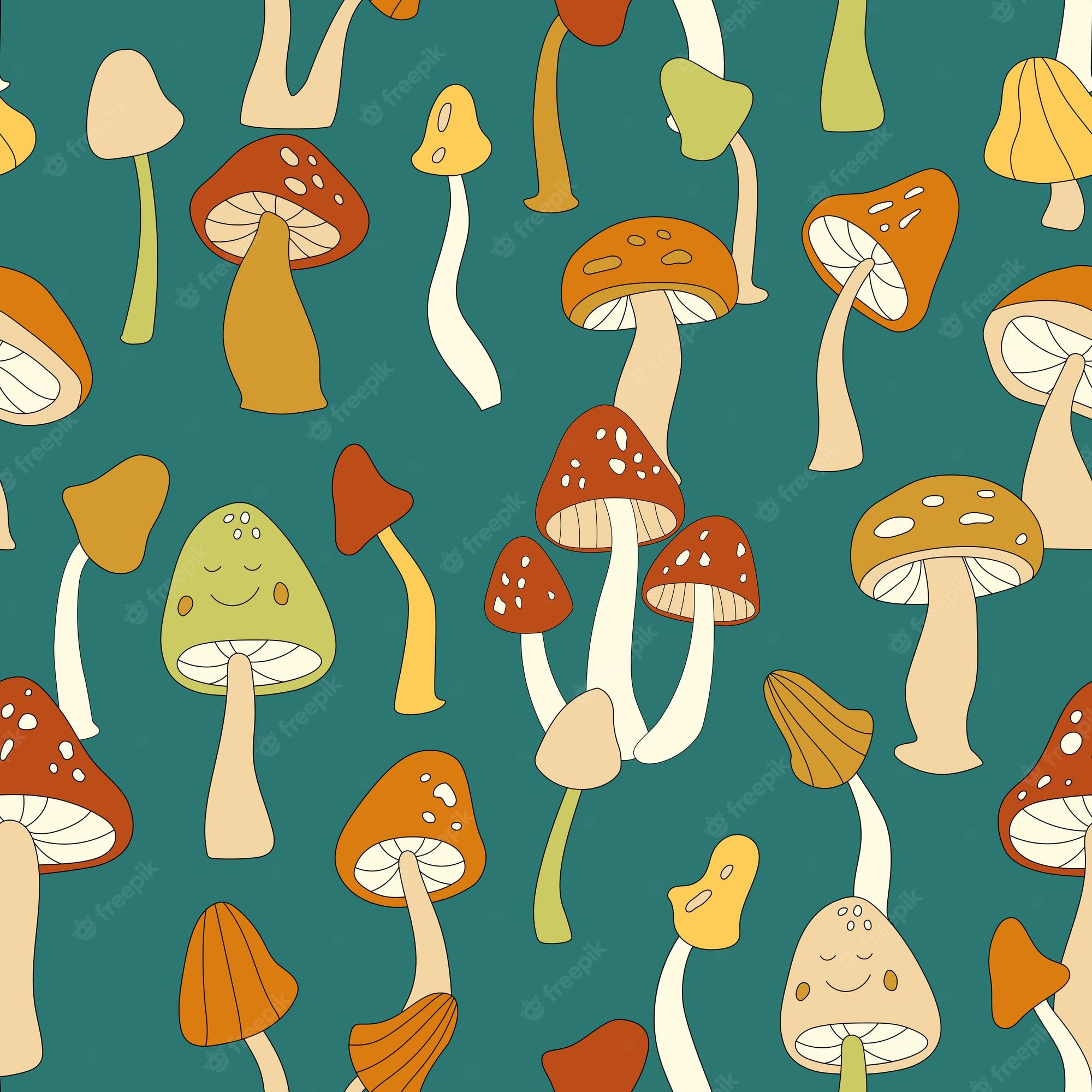 Stoner Trippy Mushroom Wallpapers