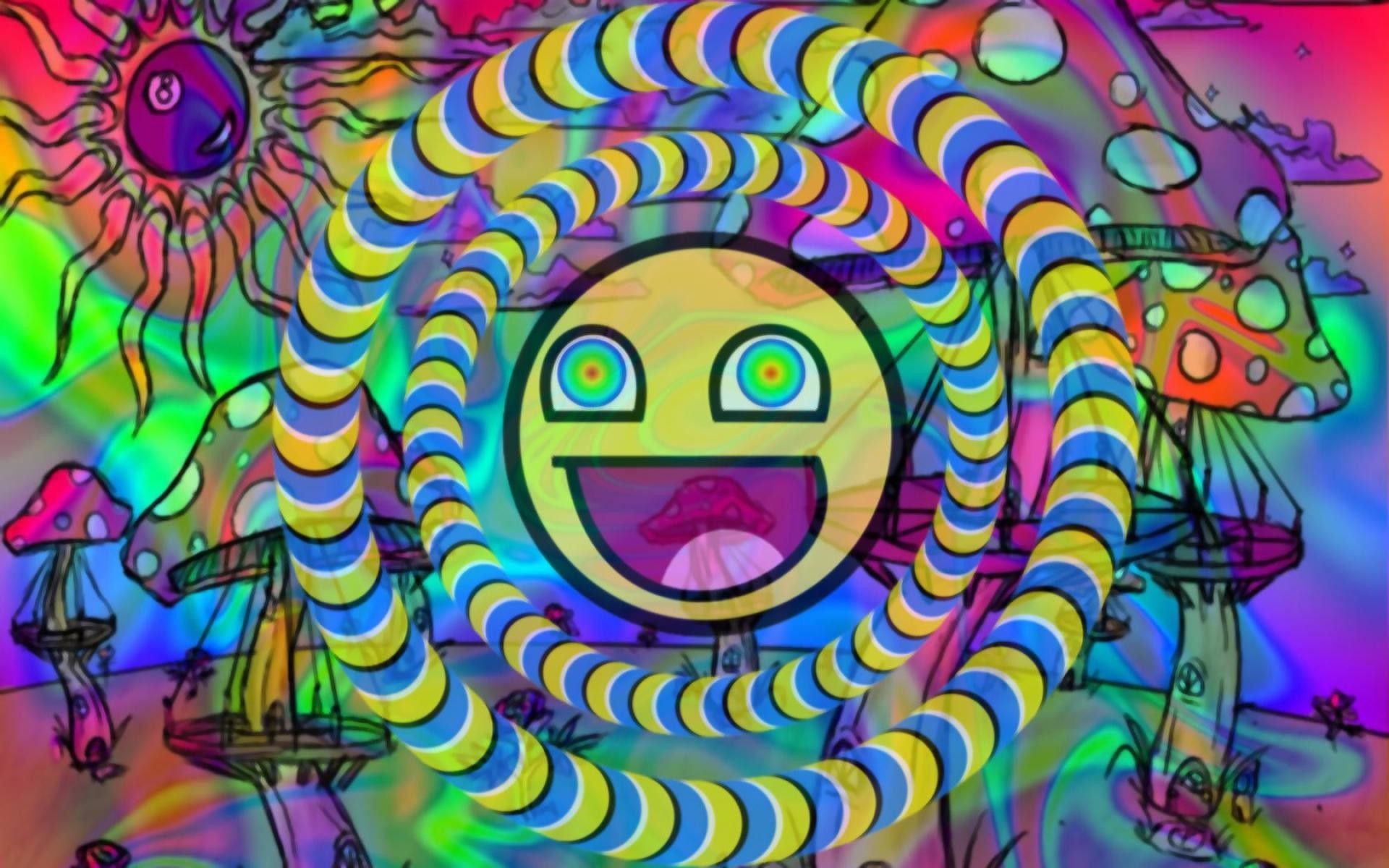 Stoner Trippy Mushroom Wallpapers