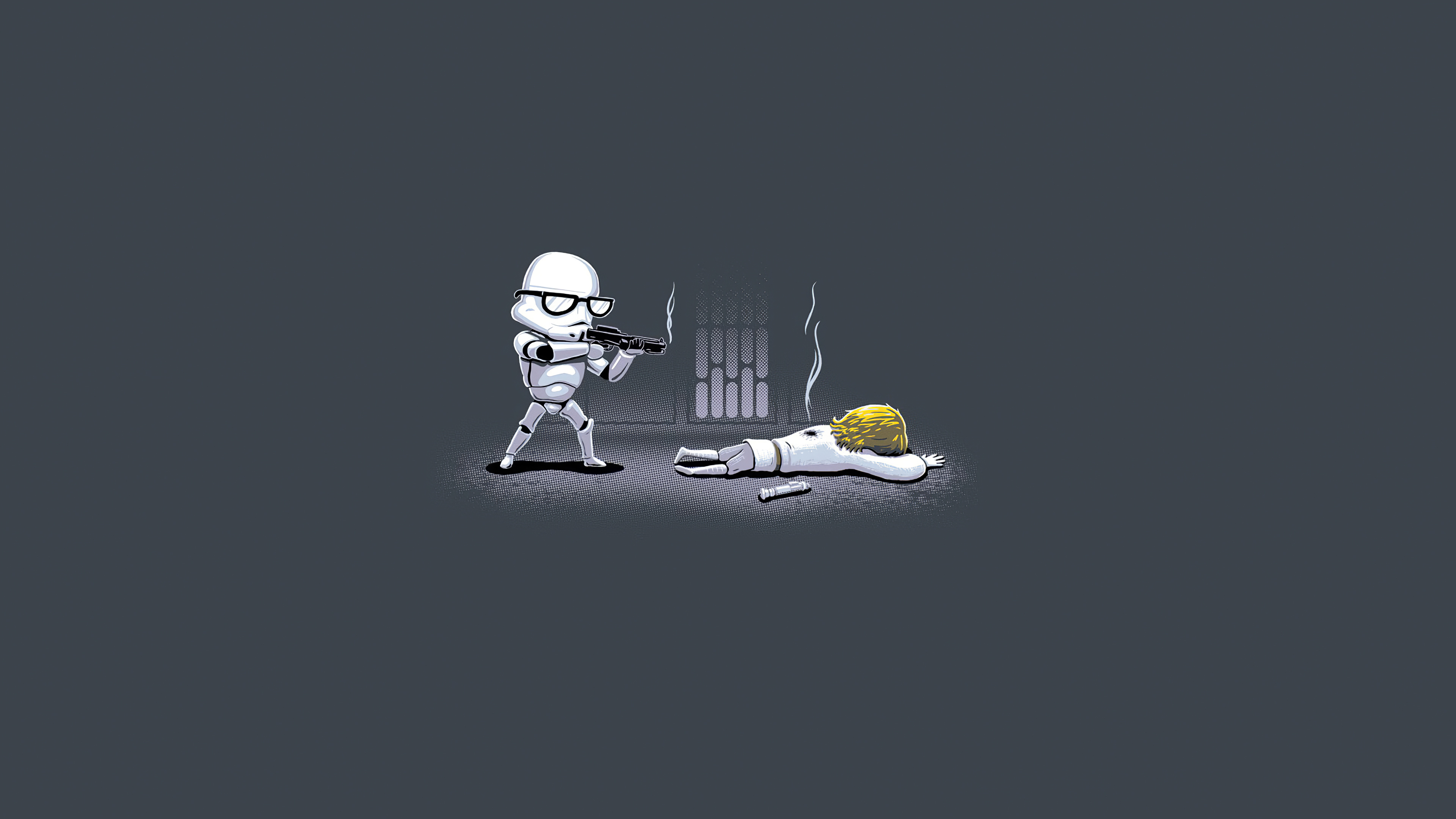 Stormtrooper Minimalist Wallpapers