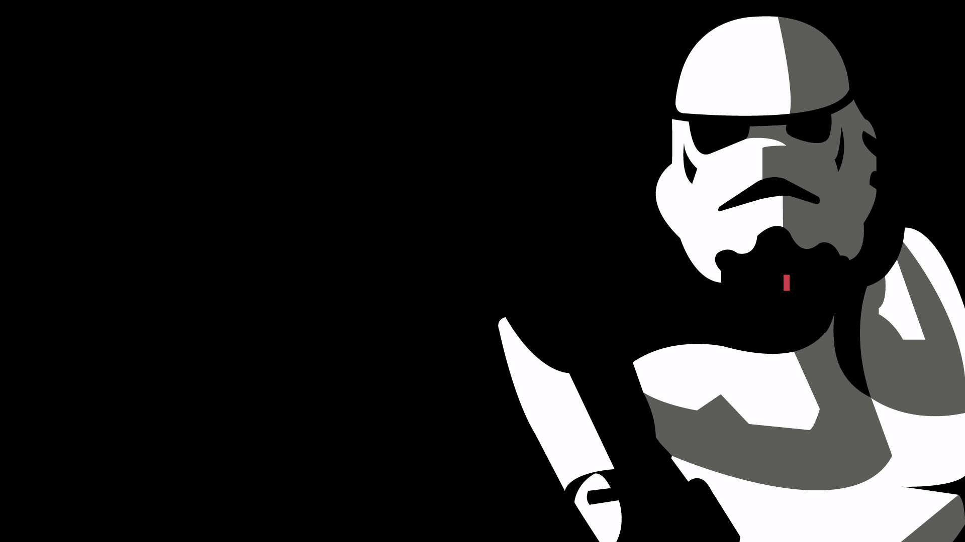 Stormtrooper Minimalist Wallpapers