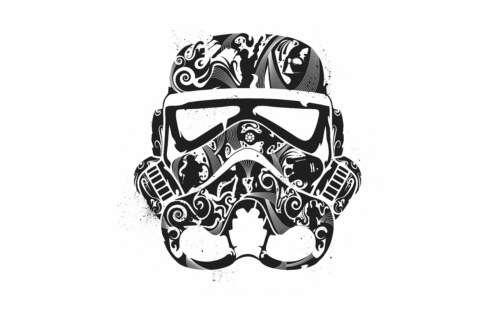 Stormtrooper Minimalist Wallpapers