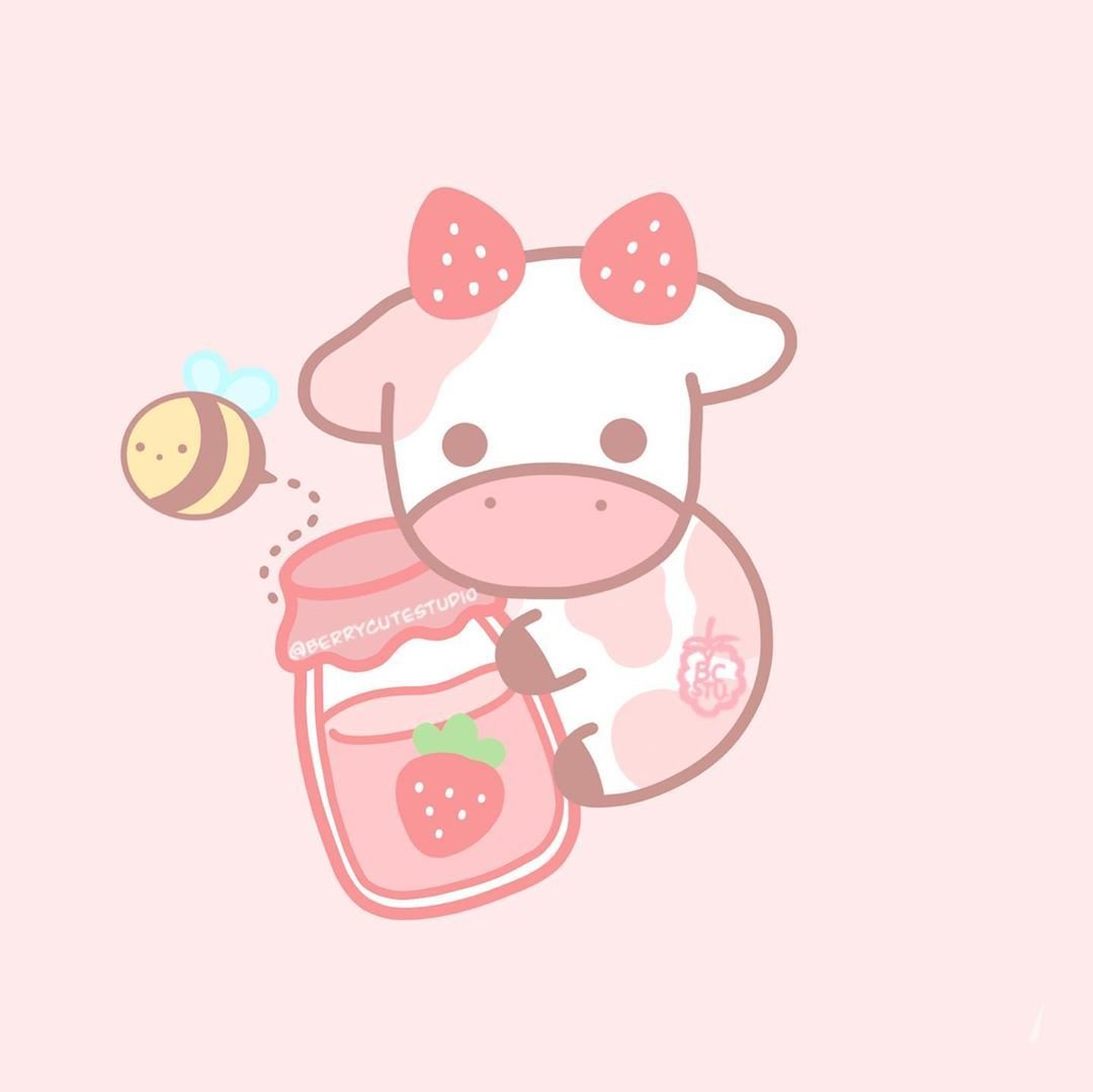 Strawberry Cow Wallpapers