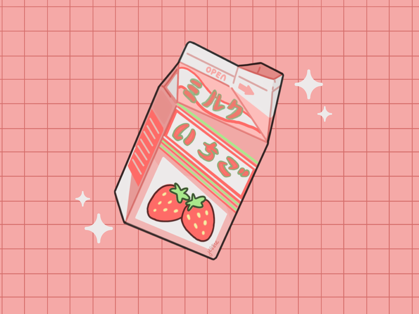 Strawberry Milk Wallpapers