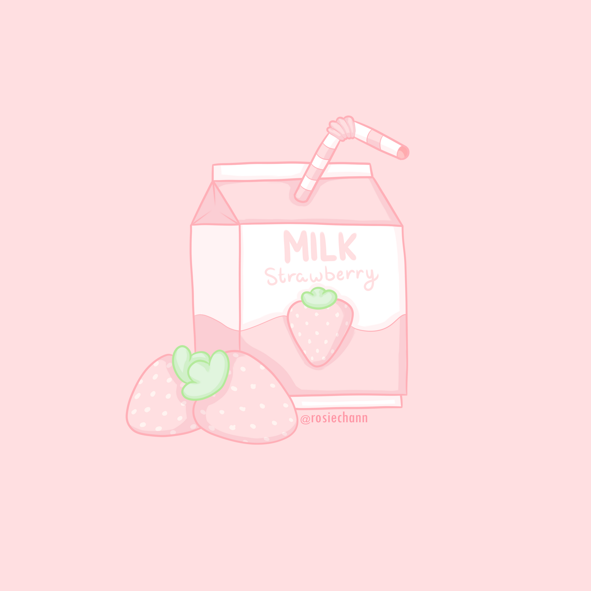 Strawberry Milk Wallpapers