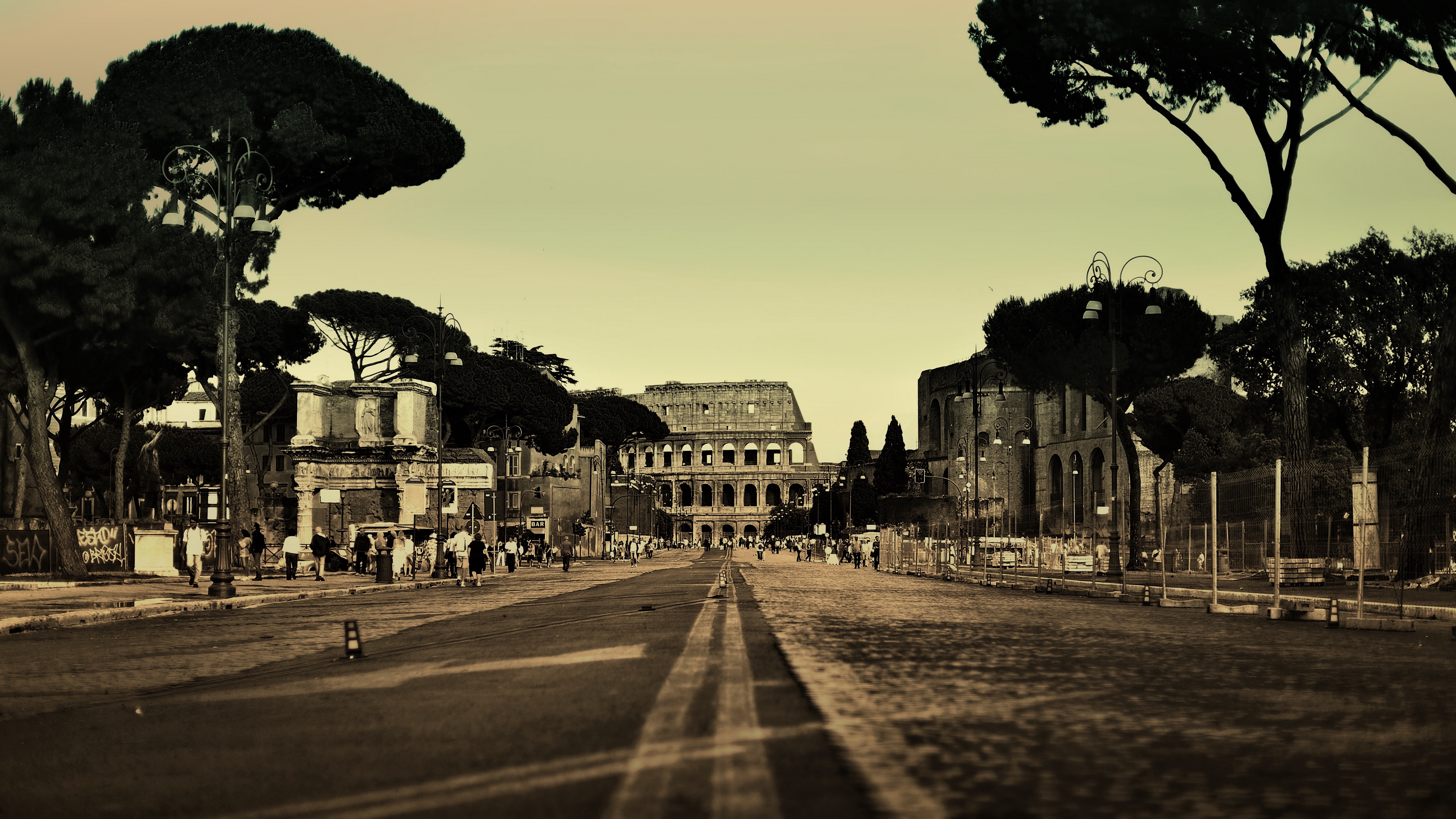 Street Of Rome Wallpapers