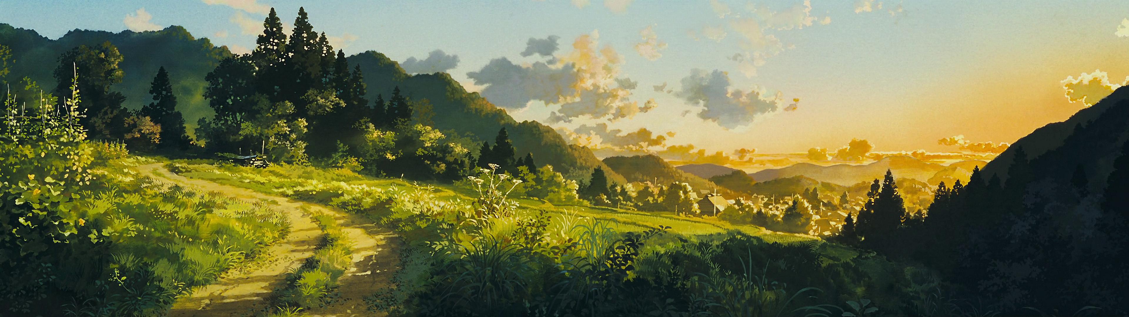 Studio Ghibli Dual Monitor Wallpapers