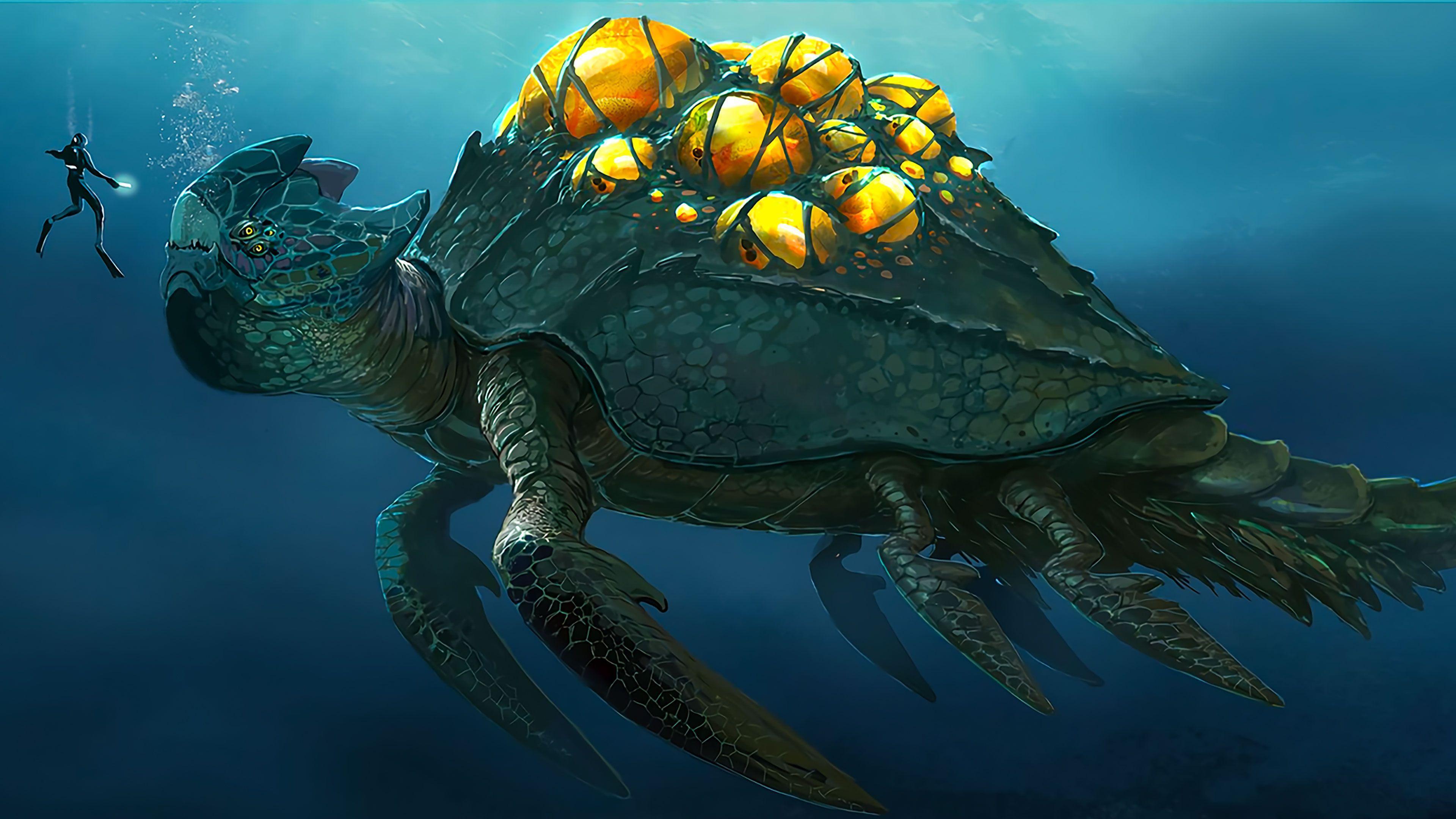 Subnautica Sea Emperor Size Wallpapers