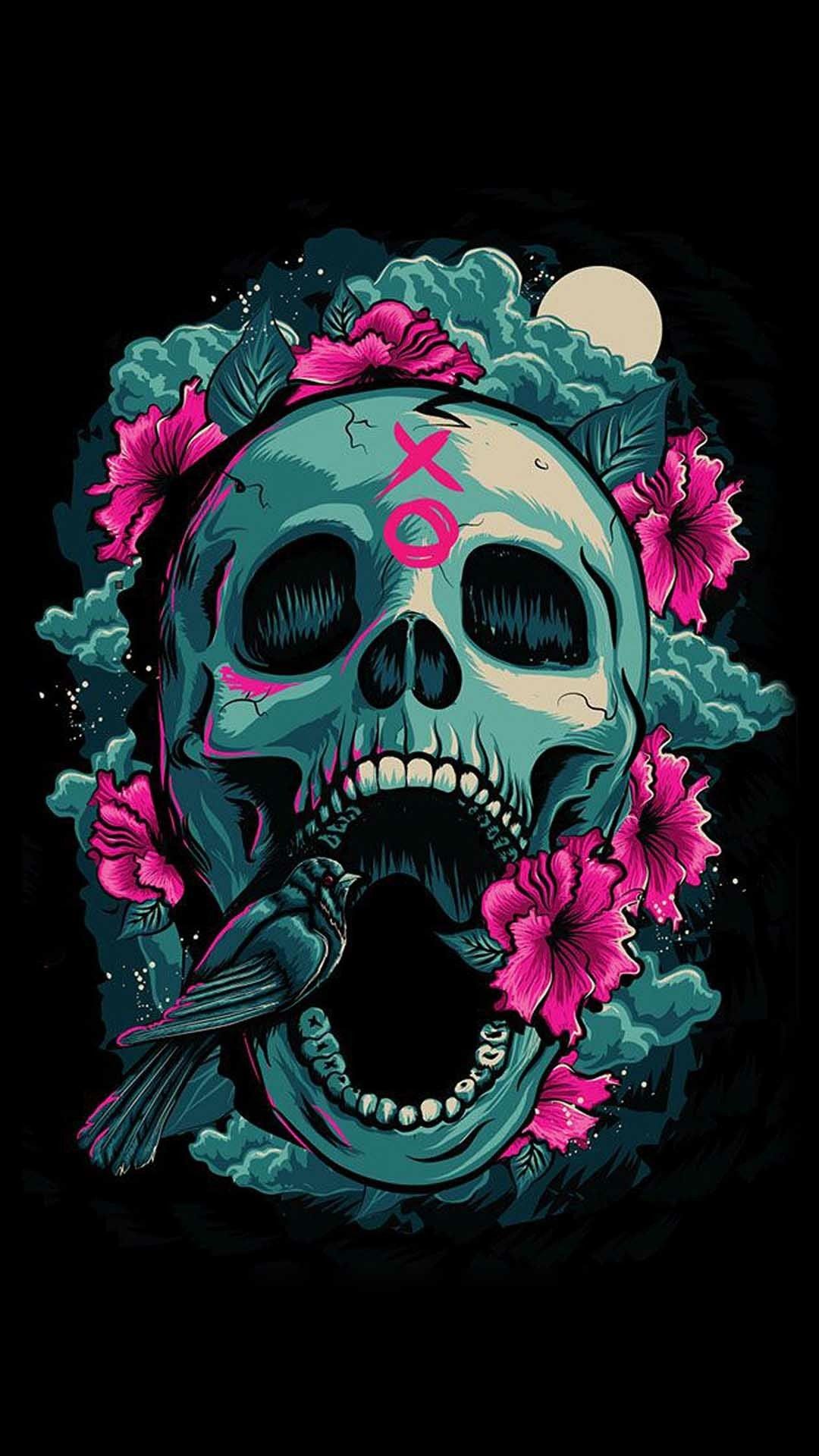 Sugar Skull Iphone Wallpapers