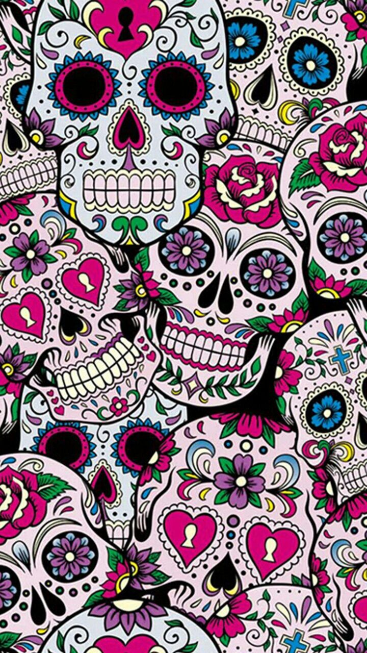 Sugar Skull Iphone Wallpapers