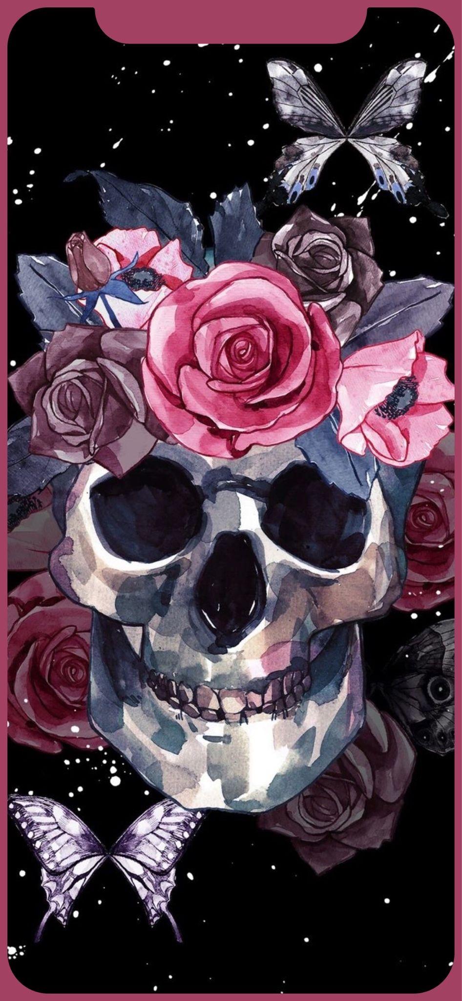 Sugar Skull Iphone Wallpapers