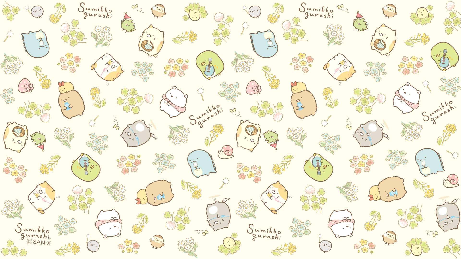 Sumikko Gurashi Desktop Wallpapers